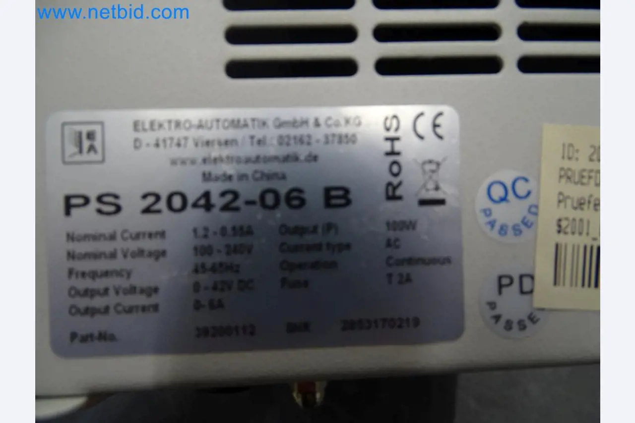 LILIUM eAircraft GmbH / LILIUM GmbH; Maschinen, Testanlagen und Betriebsausstattungen zur Herstellung von eVTOL -2