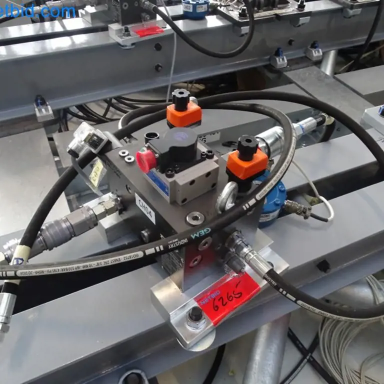 5 Distribuidor hidráulico (SIN mangueras de conexión) Rota Teknik RT 24