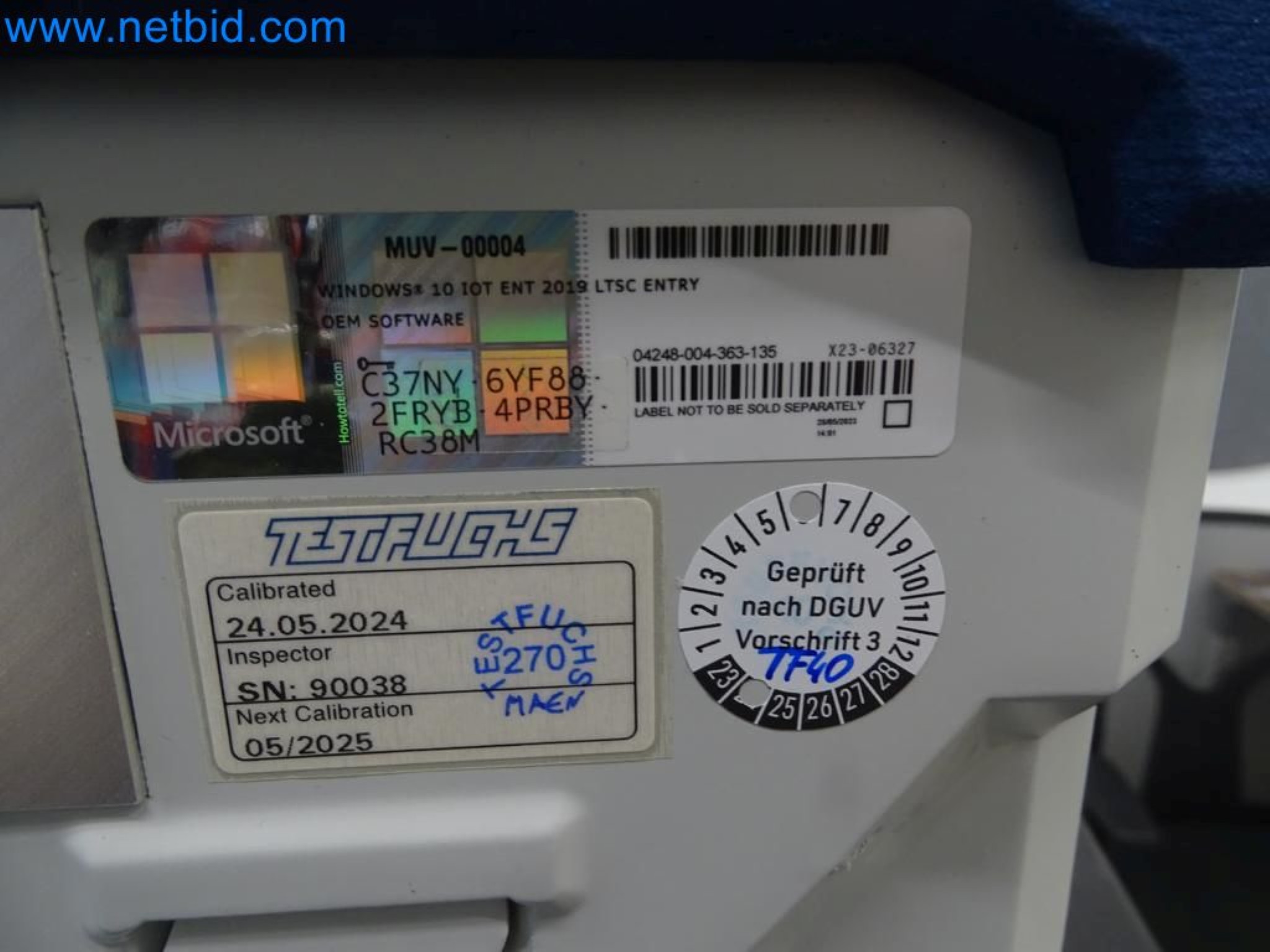 LILIUM eAircraft GmbH / LILIUM GmbH; machines, test systems and operating equipment for the production of eVTOLs-8