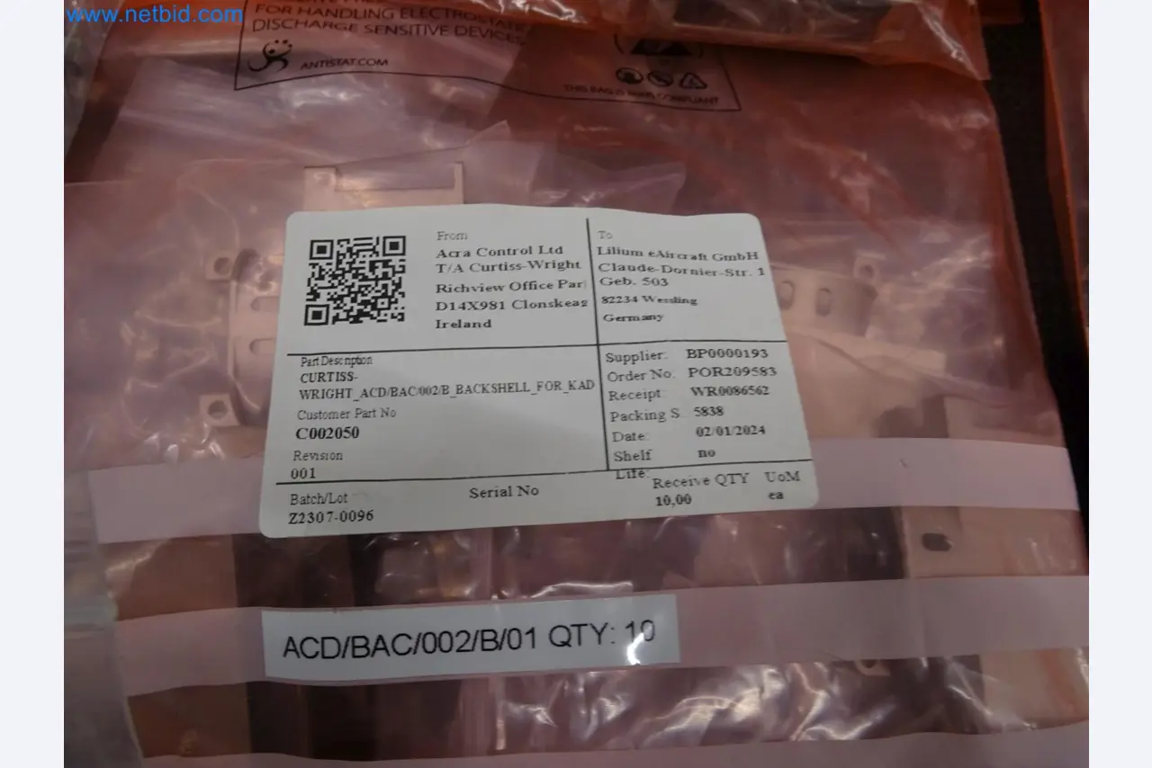 LILIUM eAircraft GmbH / LILIUM GmbH; maszyny, systemy testowe i sprzęt operacyjny do produkcji eVTOLs-3