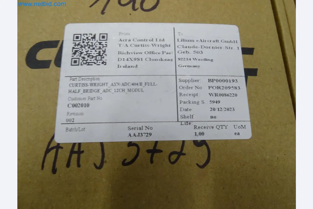 LILIUM eAircraft GmbH / LILIUM GmbH; stroji, preskusni sistemi in delovna oprema za proizvodnjo eVTOL-5