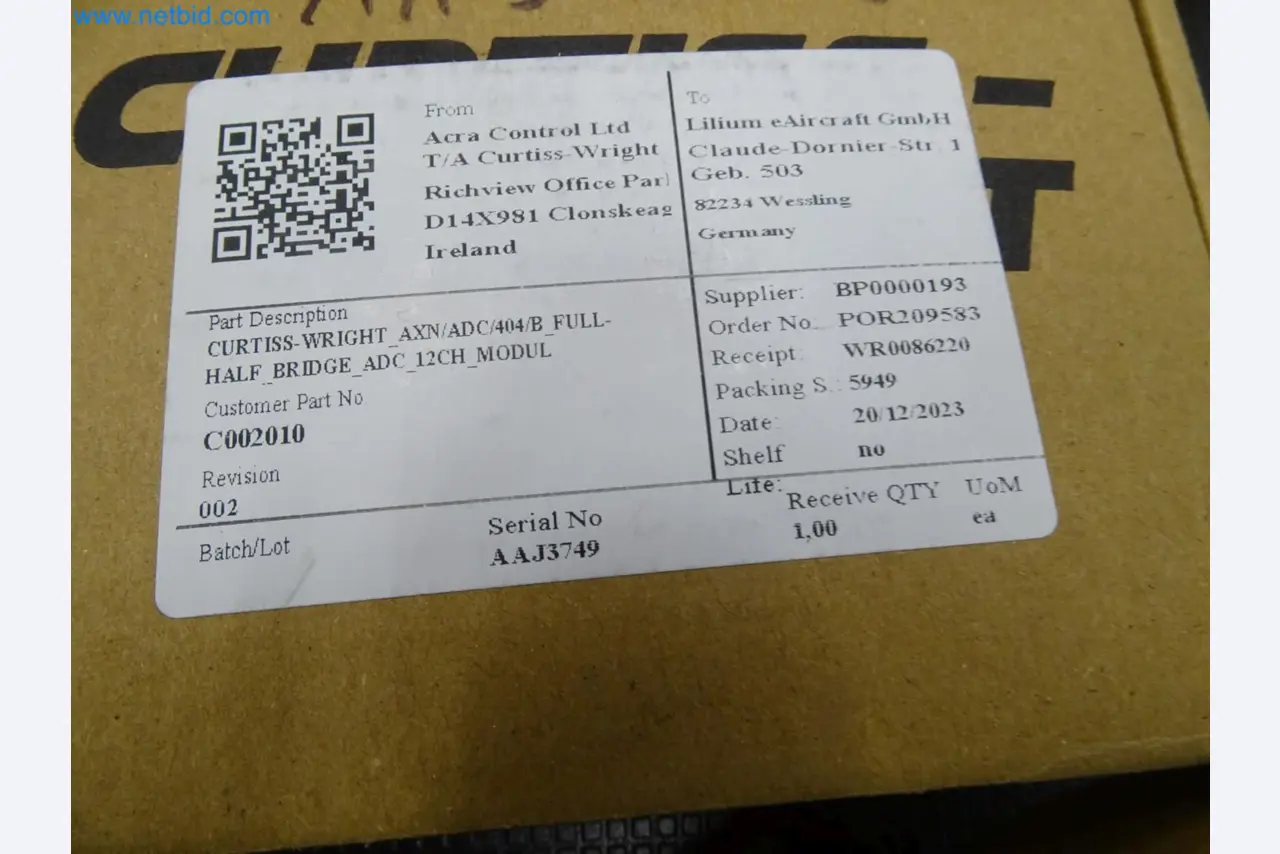 LILIUM eAircraft GmbH / LILIUM GmbH; stroji, preskusni sistemi in delovna oprema za proizvodnjo eVTOL-6