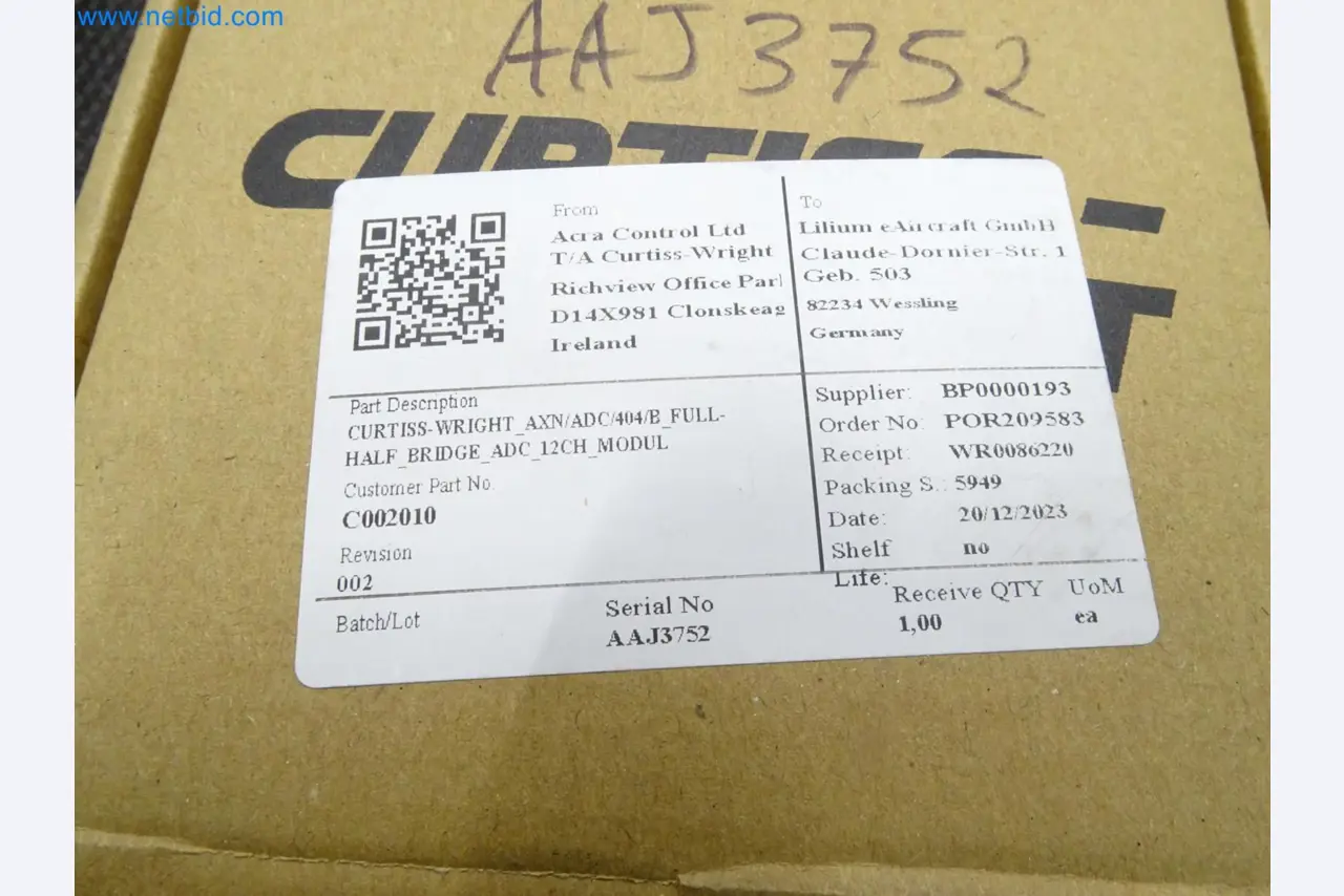 LILIUM eAircraft GmbH / LILIUM GmbH; stroji, preskusni sistemi in delovna oprema za proizvodnjo eVTOL-8