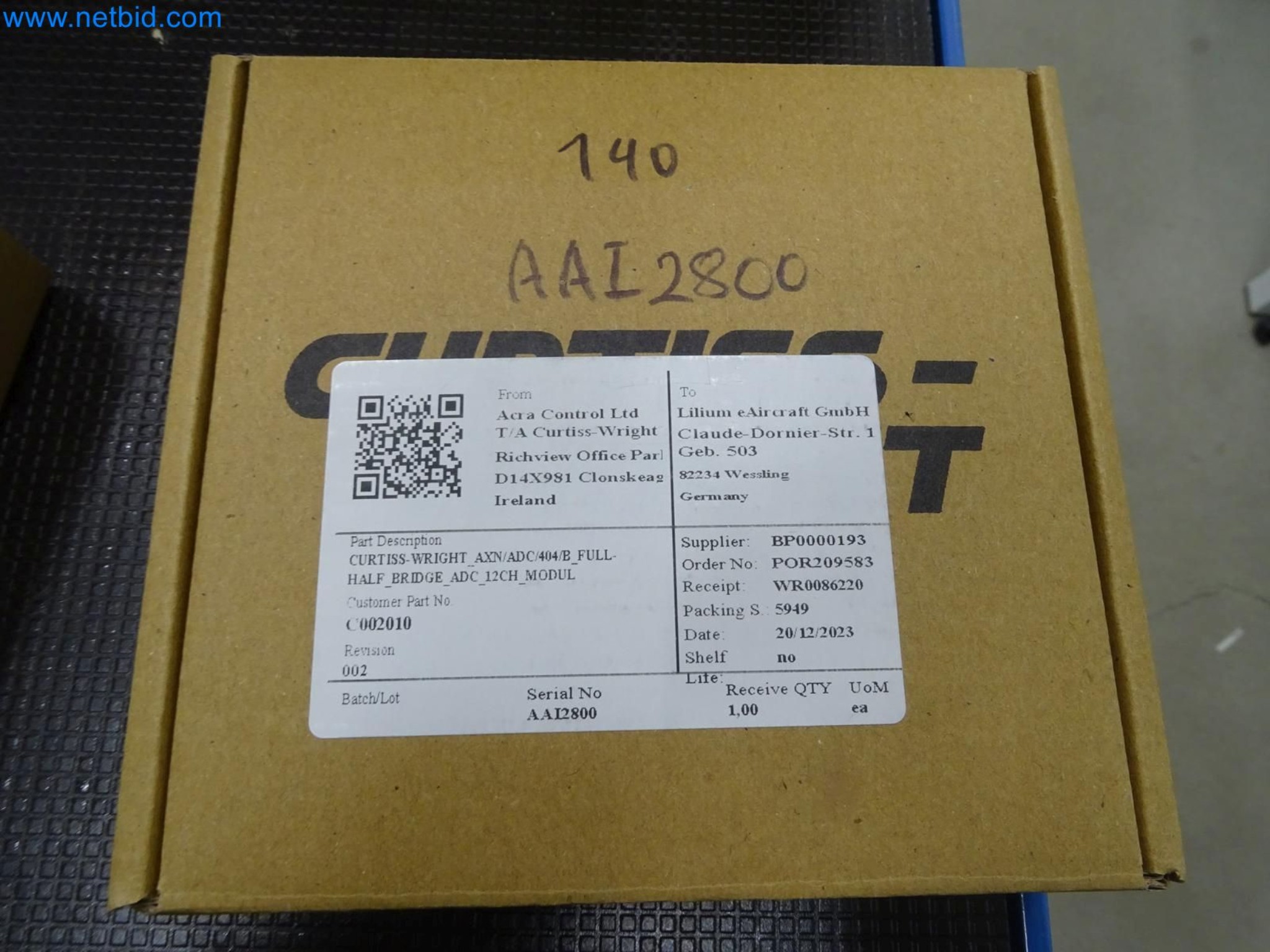 LILIUM eAircraft GmbH / LILIUM GmbH; machines, test systems and operating equipment for the production of eVTOLs-5