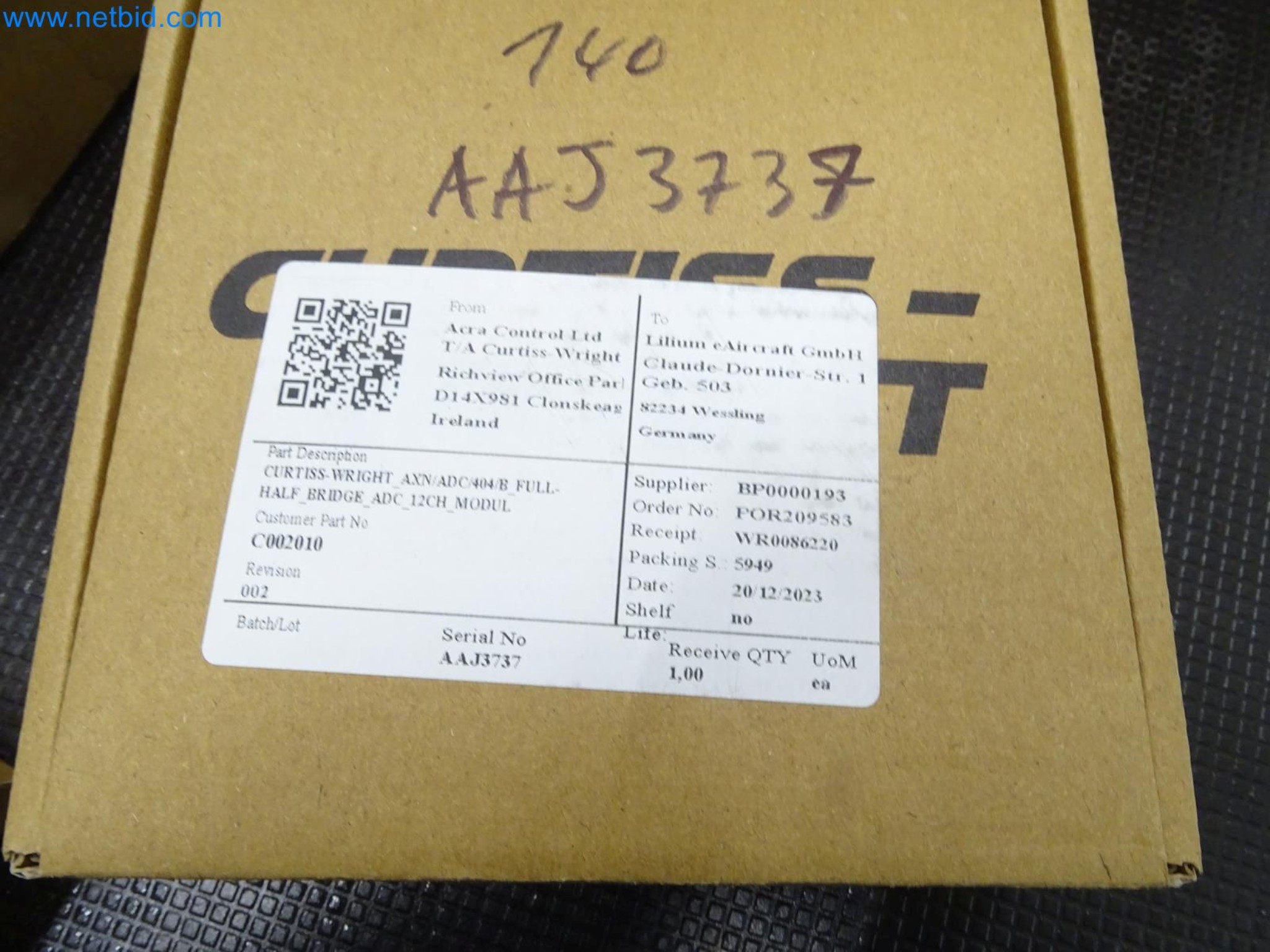 LILIUM eAircraft GmbH / LILIUM GmbH; máquinas, sistemas de prueba y equipos operativos para la producción de eVTOLs-7