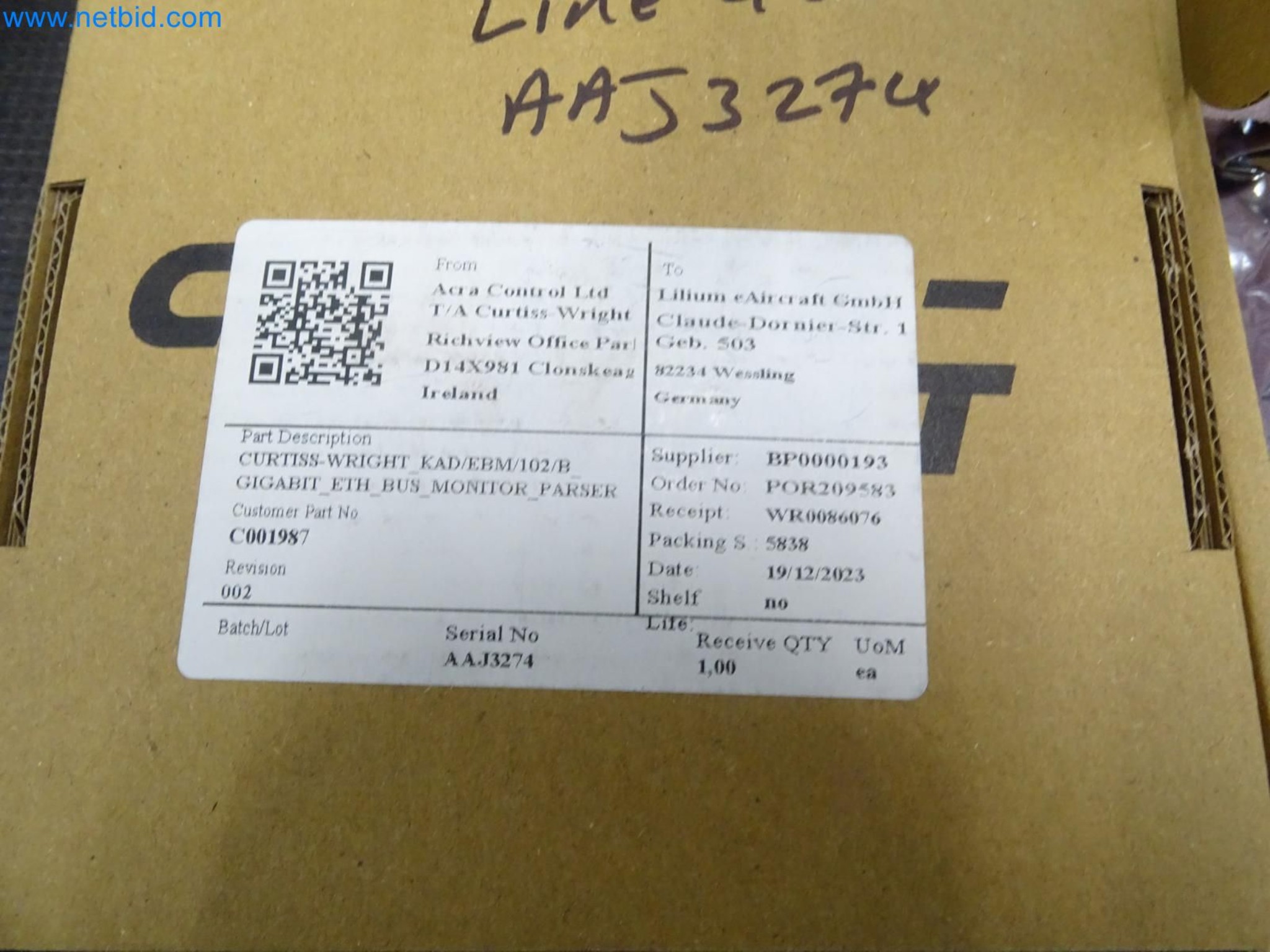 LILIUM eAircraft GmbH / LILIUM GmbH; machines, test systems and operating equipment for the production of eVTOLs-2