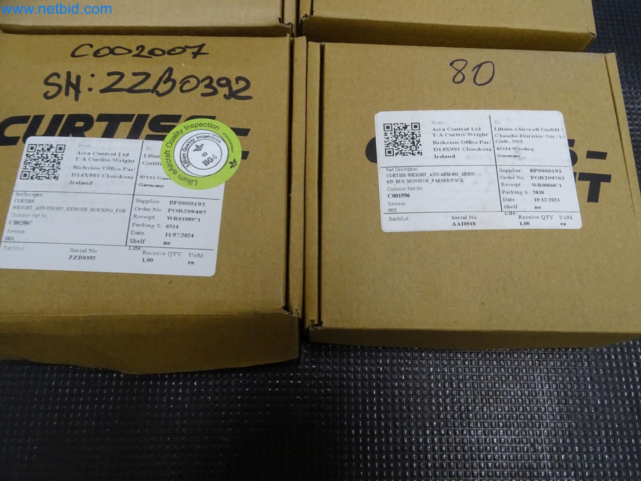 LILIUM eAircraft GmbH / LILIUM GmbH; stroji, preskusni sistemi in delovna oprema za proizvodnjo eVTOL-3