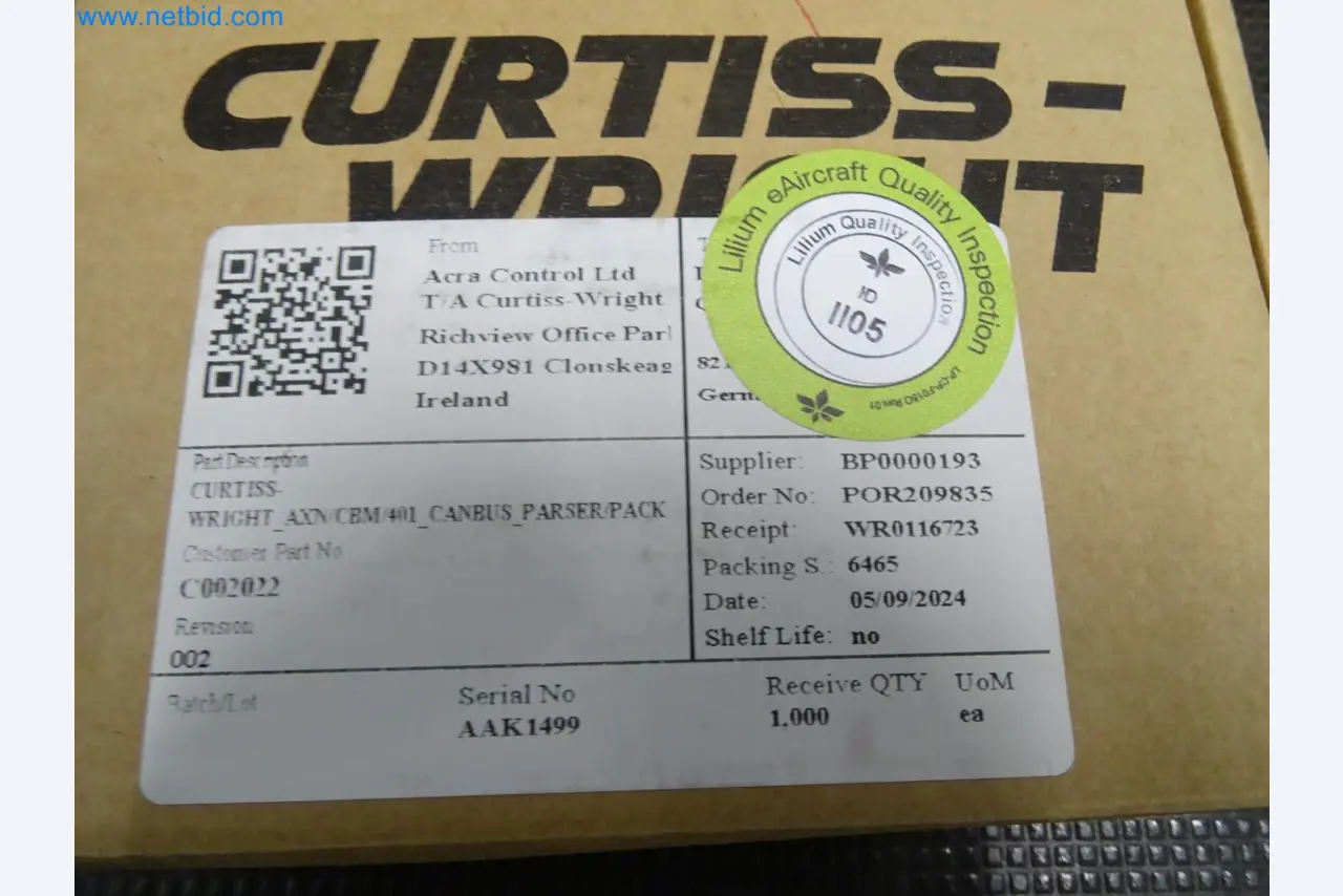 LILIUM eAircraft GmbH / LILIUM GmbH; Maschinen, Testanlagen und Betriebsausstattungen zur Herstellung von eVTOL -4