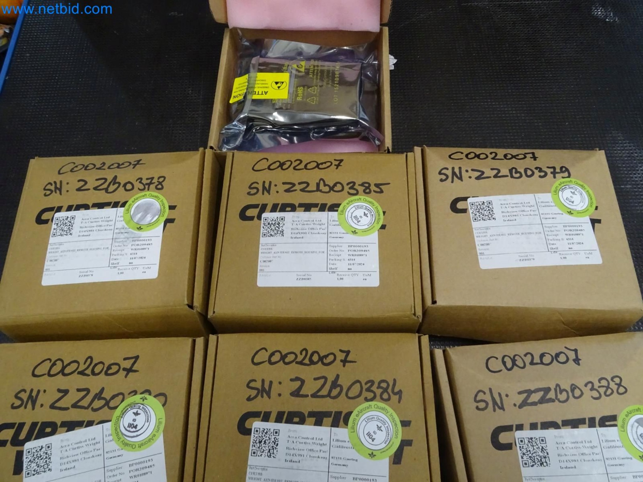 LILIUM eAircraft GmbH / LILIUM GmbH; máquinas, sistemas de ensaio e equipamento operacional para a produção de eVTOLs-3