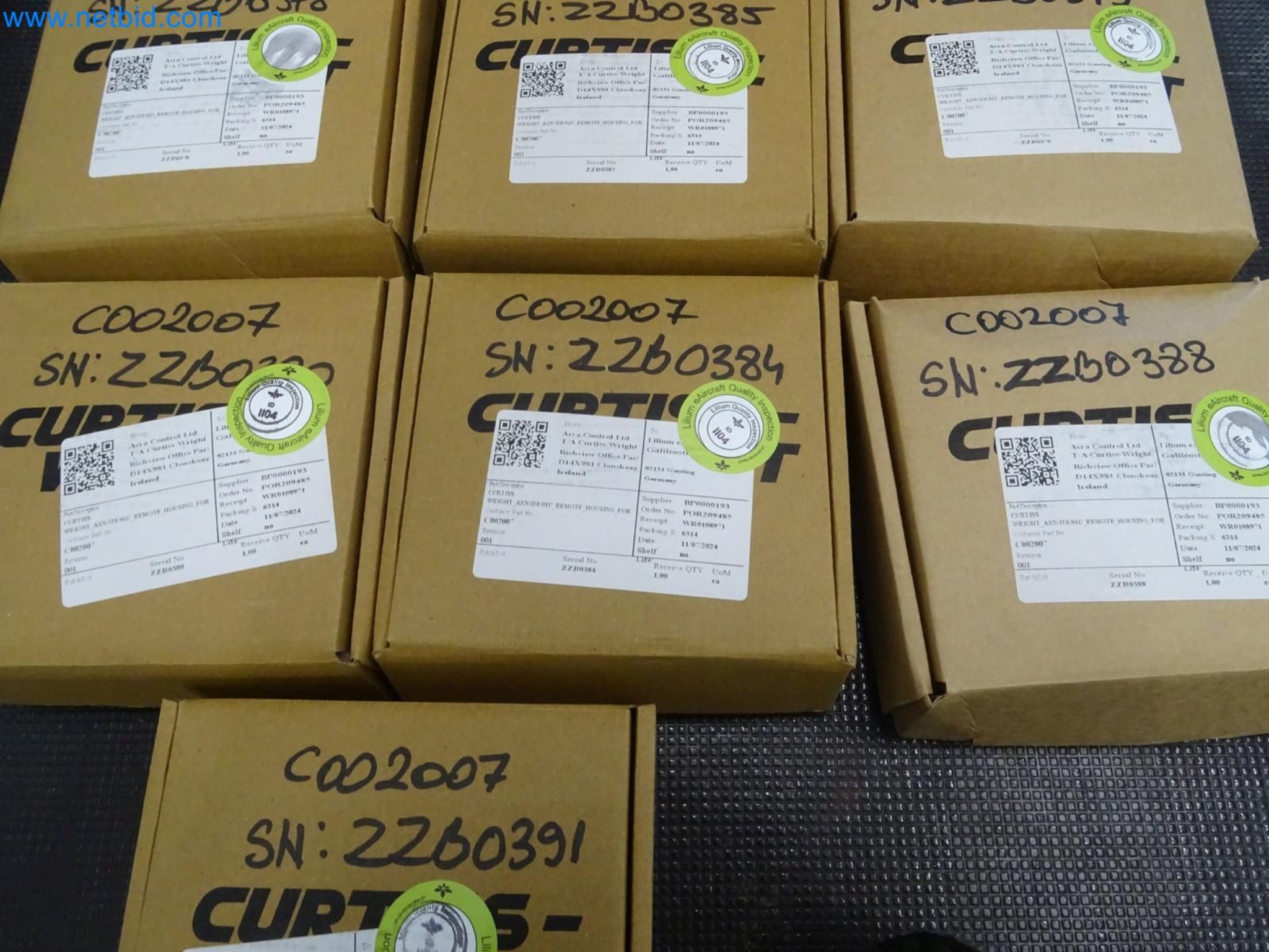 LILIUM eAircraft GmbH / LILIUM GmbH; máquinas, sistemas de ensaio e equipamento operacional para a produção de eVTOLs-4