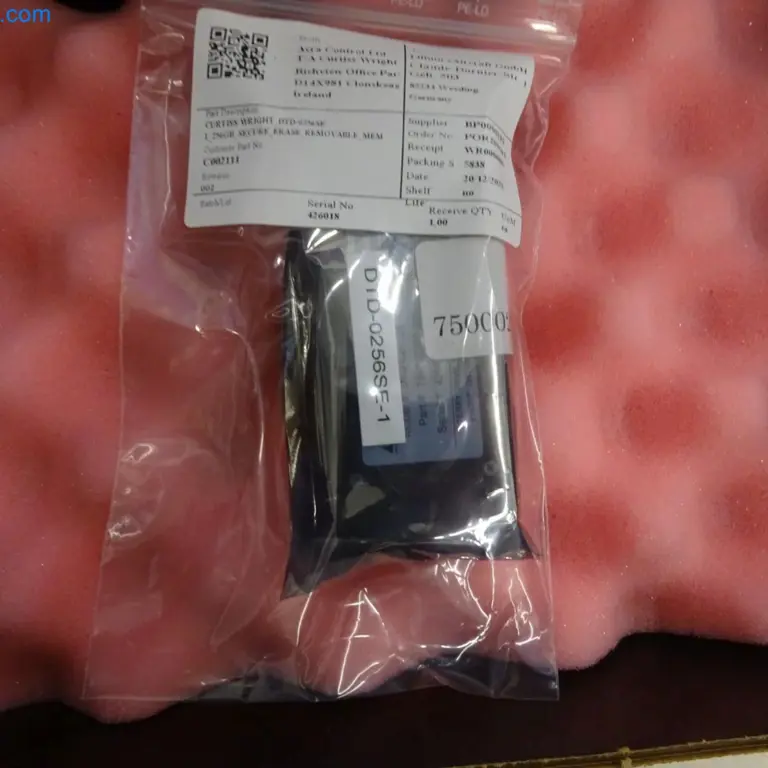 Secure Erase Removable Memory Curtiss-Wright DTDS-0256SE/1