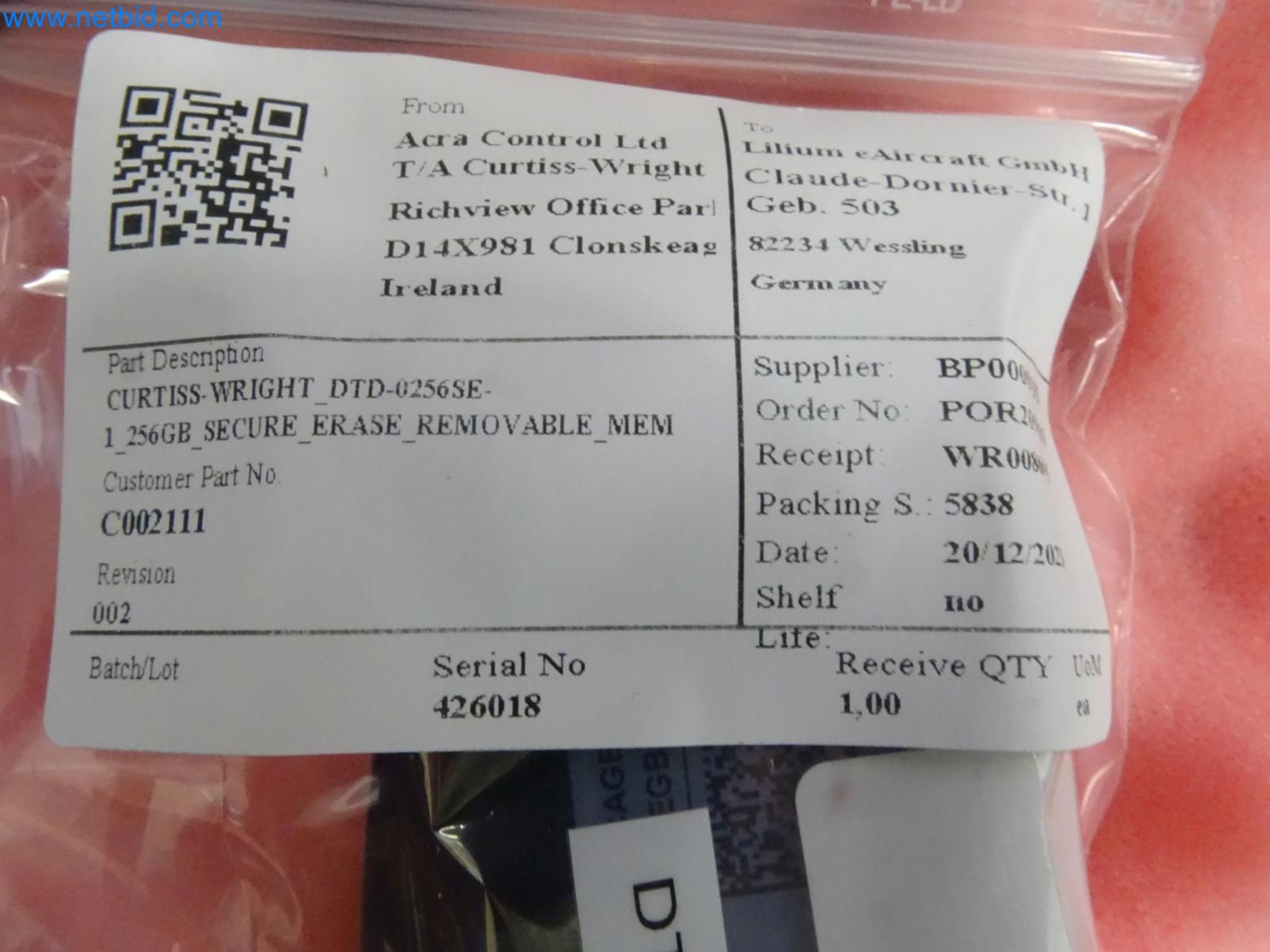 LILIUM eAircraft GmbH / LILIUM GmbH; machines, test systems and operating equipment for the production of eVTOLs-2