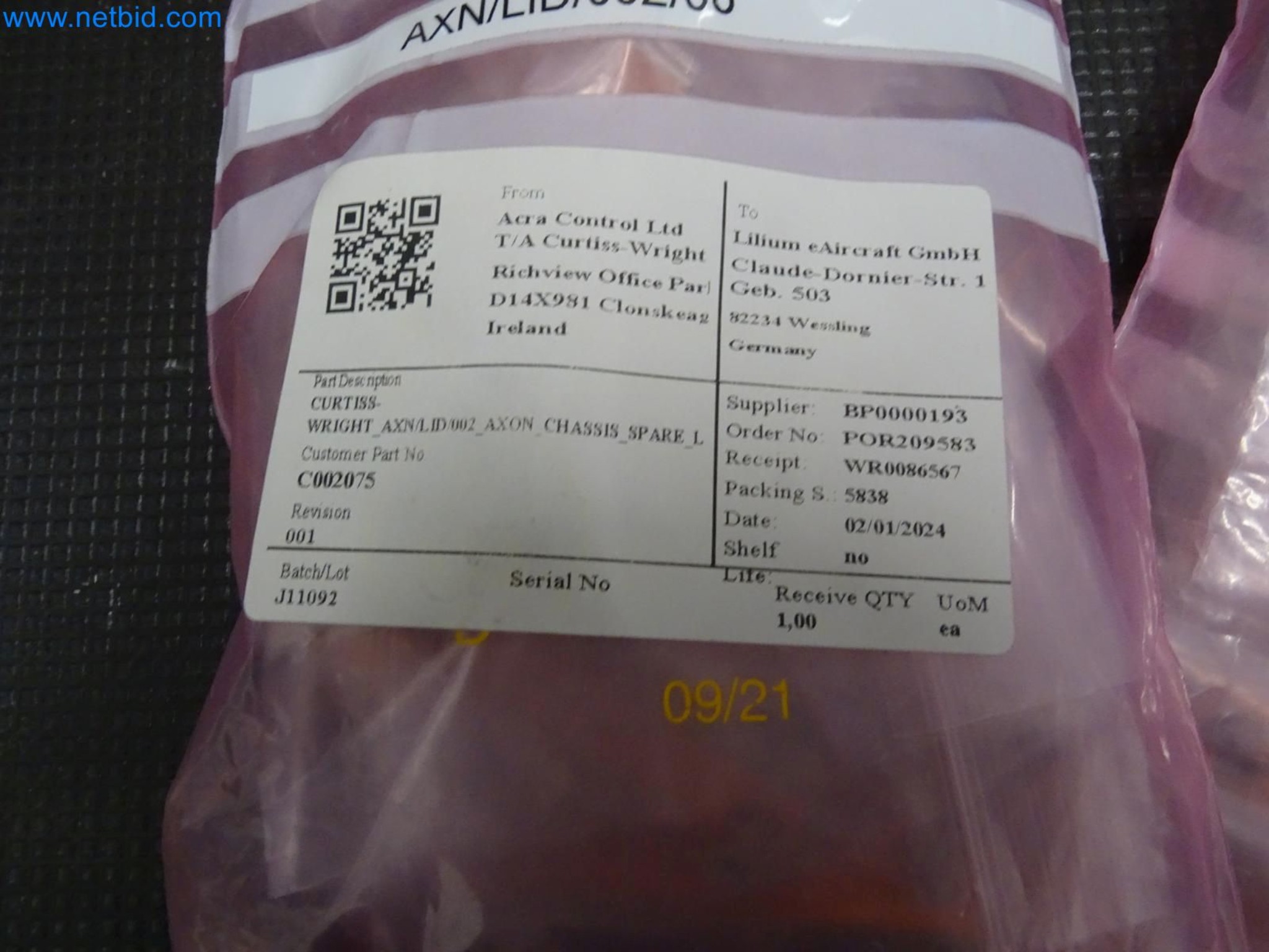 LILIUM eAircraft GmbH / LILIUM GmbH; machines, test systems and operating equipment for the production of eVTOLs-3