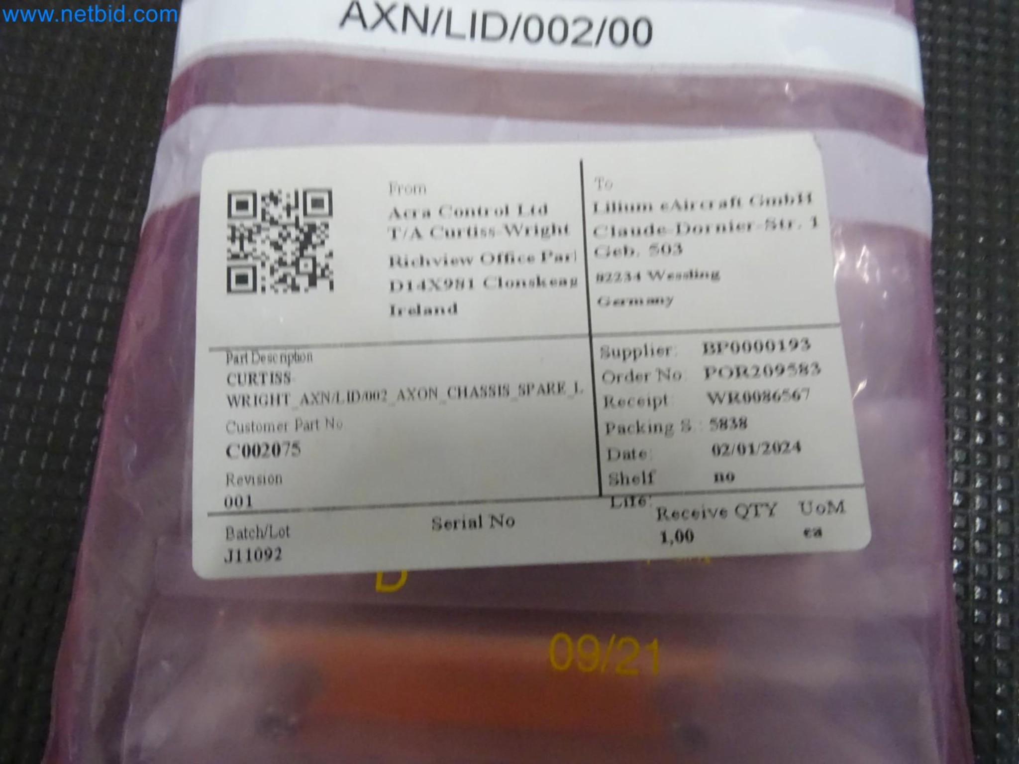 LILIUM eAircraft GmbH / LILIUM GmbH; machines, test systems and operating equipment for the production of eVTOLs-4