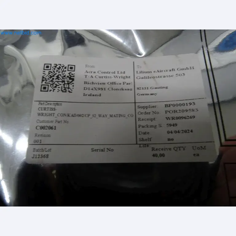 LILIUM eAircraft GmbH / LILIUM GmbH; stroje, zkušební systémy a provozní zařízení pro výrobu eVTOLů-2