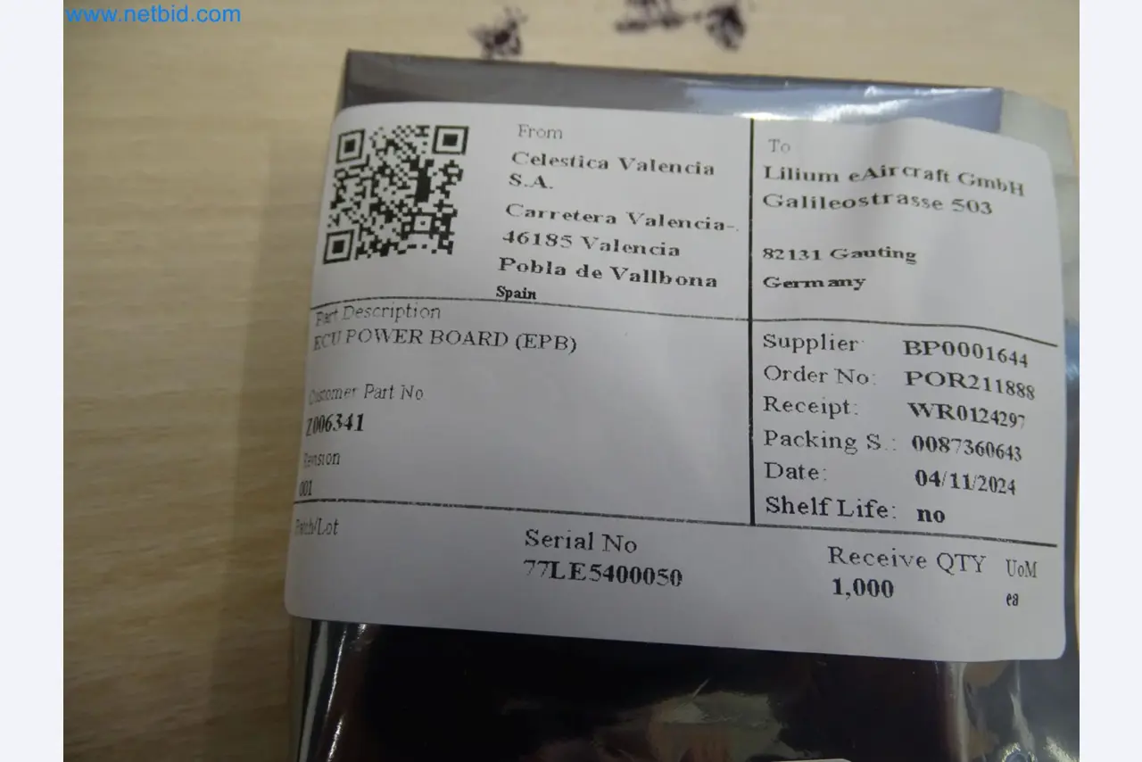 LILIUM eAircraft GmbH / LILIUM GmbH; máquinas, sistemas de prueba y equipos operativos para la producción de eVTOLs-2