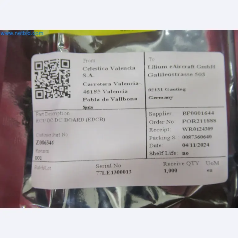 LILIUM eAircraft GmbH / LILIUM GmbH; maszyny, systemy testowe i sprzęt operacyjny do produkcji eVTOLs-4