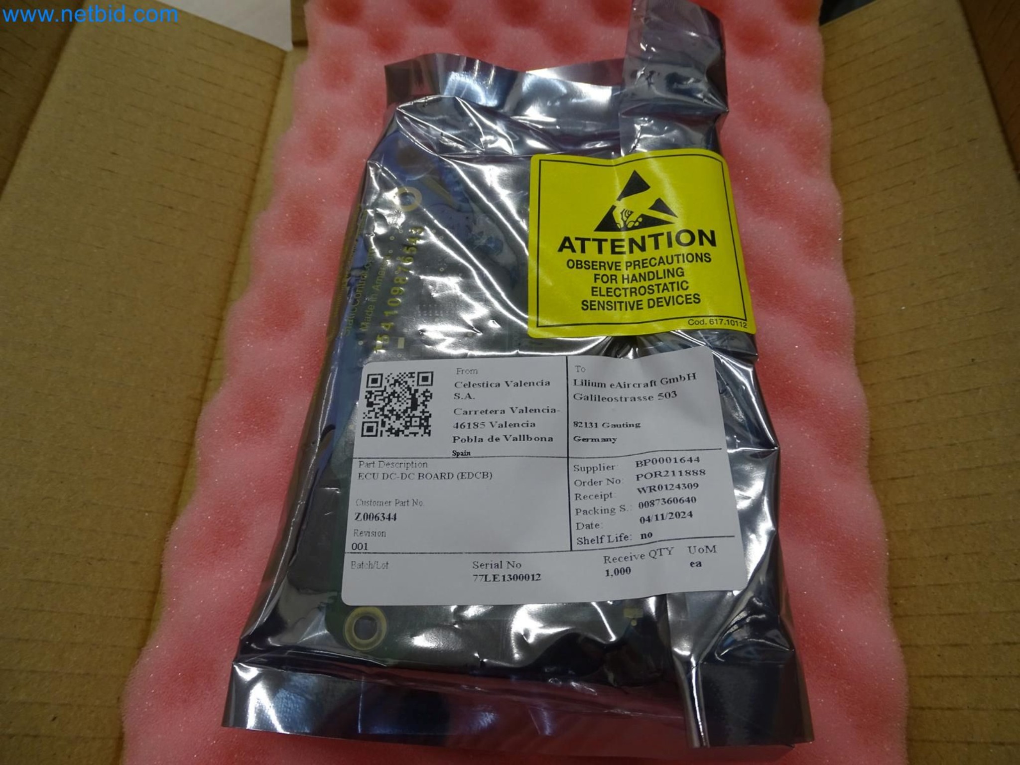 LILIUM eAircraft GmbH / LILIUM GmbH; machines, test systems and operating equipment for the production of eVTOLs-1