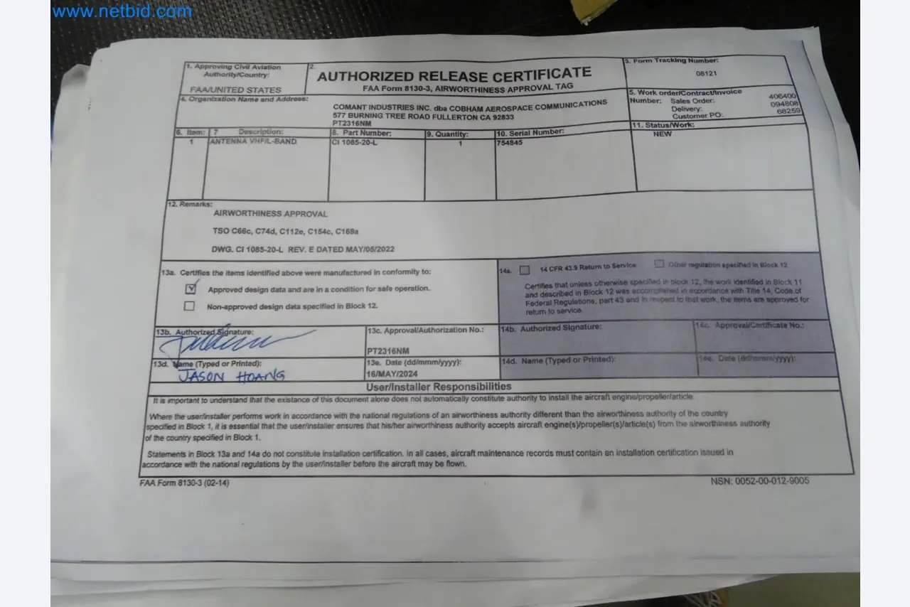 LILIUM eAircraft GmbH / LILIUM GmbH; machines, test systems and operating equipment for the production of eVTOLs-3