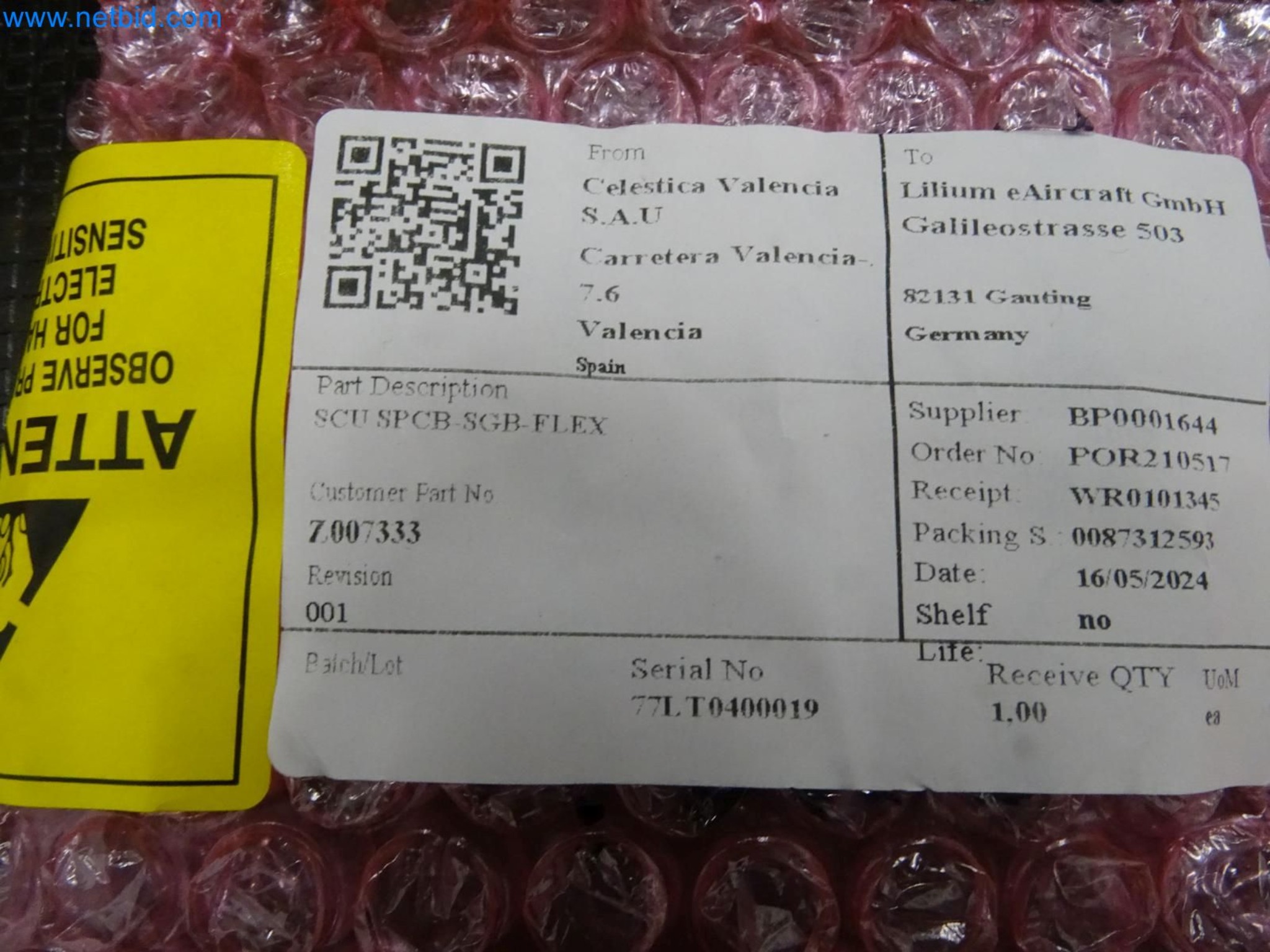 LILIUM eAircraft GmbH / LILIUM GmbH; machines, test systems and operating equipment for the production of eVTOLs-3