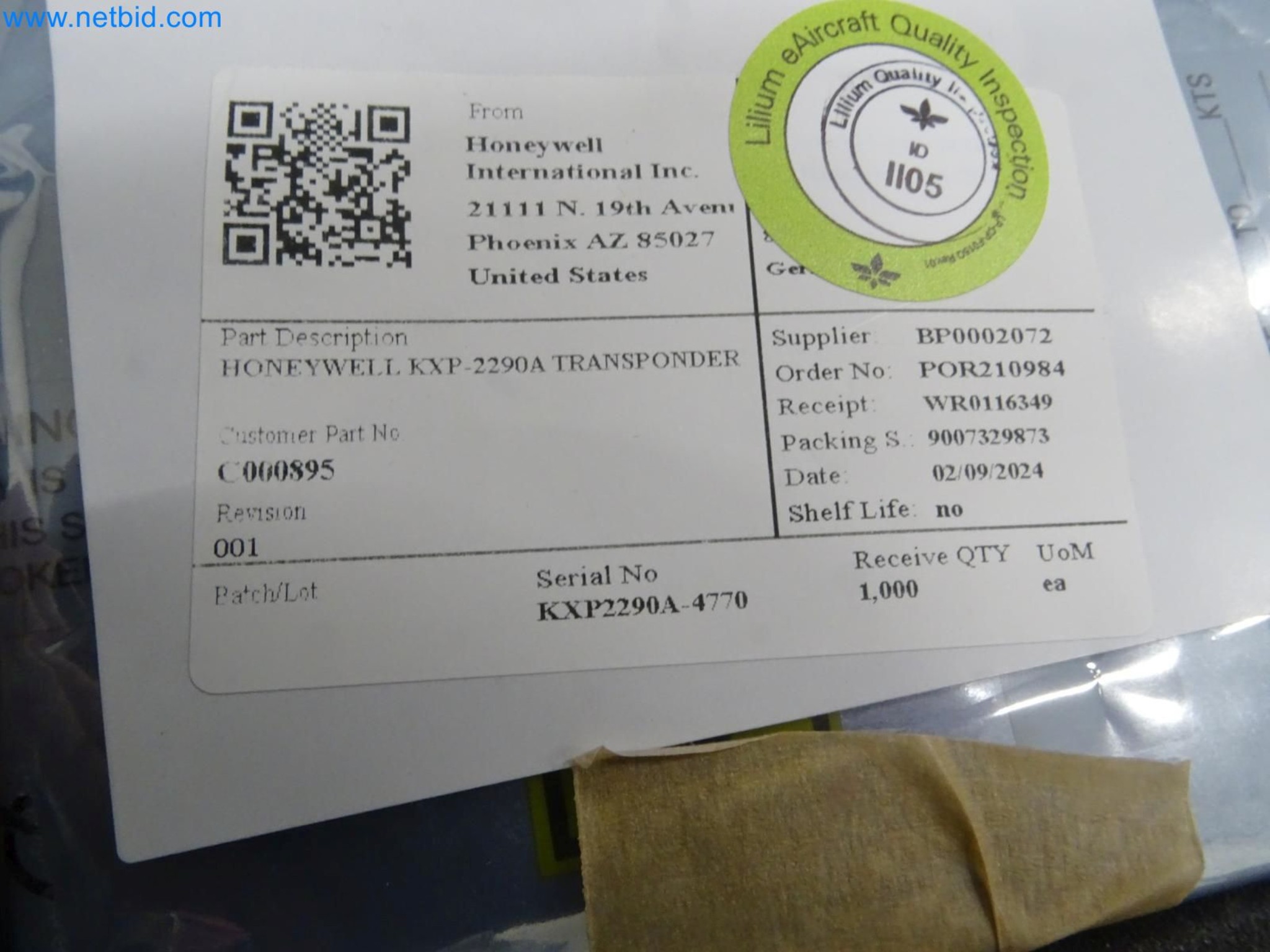 LILIUM eAircraft GmbH / LILIUM GmbH; machines, test systems and operating equipment for the production of eVTOLs-3