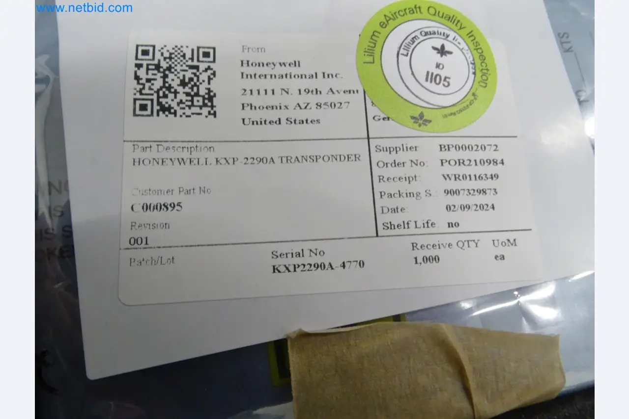 LILIUM eAircraft GmbH / LILIUM GmbH; machines, test systems and operating equipment for the production of eVTOLs-3