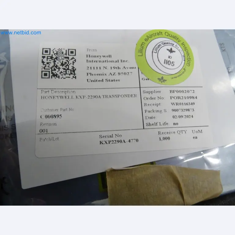 LILIUM eAircraft GmbH / LILIUM GmbH; machines, test systems and operating equipment for the production of eVTOLs-3