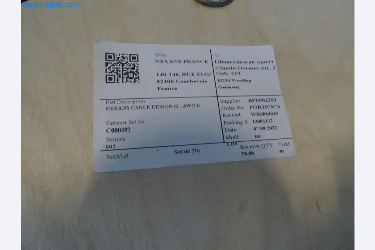 LILIUM eAircraft GmbH / LILIUM GmbH; Maschinen, Testanlagen und Betriebsausstattungen zur Herstellung von eVTOL -2