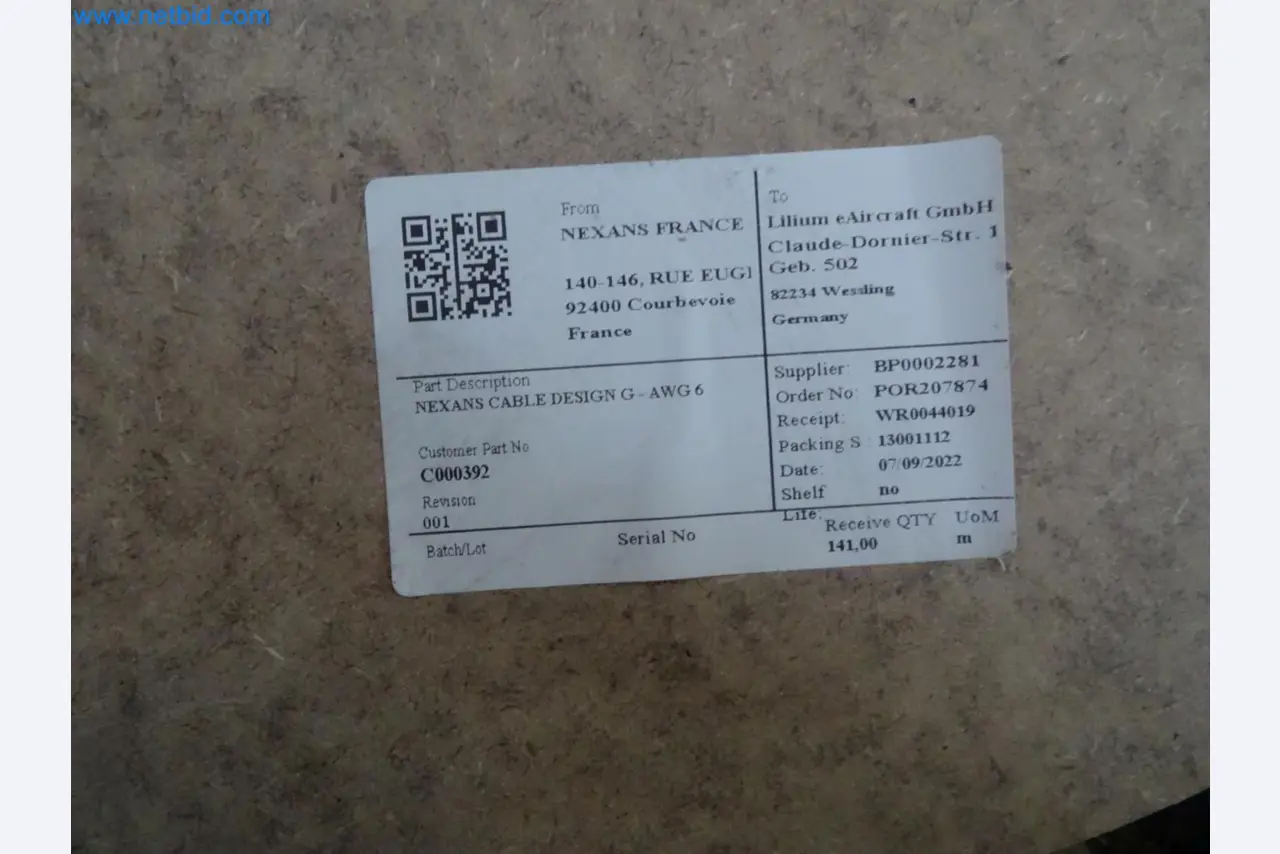 LILIUM eAircraft GmbH / LILIUM GmbH; Maschinen, Testanlagen und Betriebsausstattungen zur Herstellung von eVTOL -3