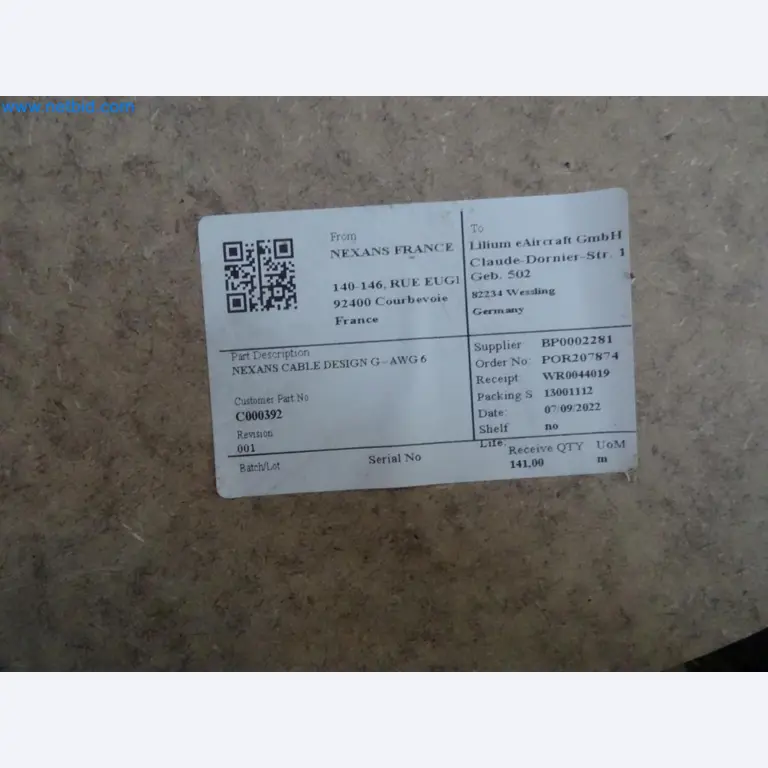 LILIUM eAircraft GmbH / LILIUM GmbH; Maschinen, Testanlagen und Betriebsausstattungen zur Herstellung von eVTOL -3