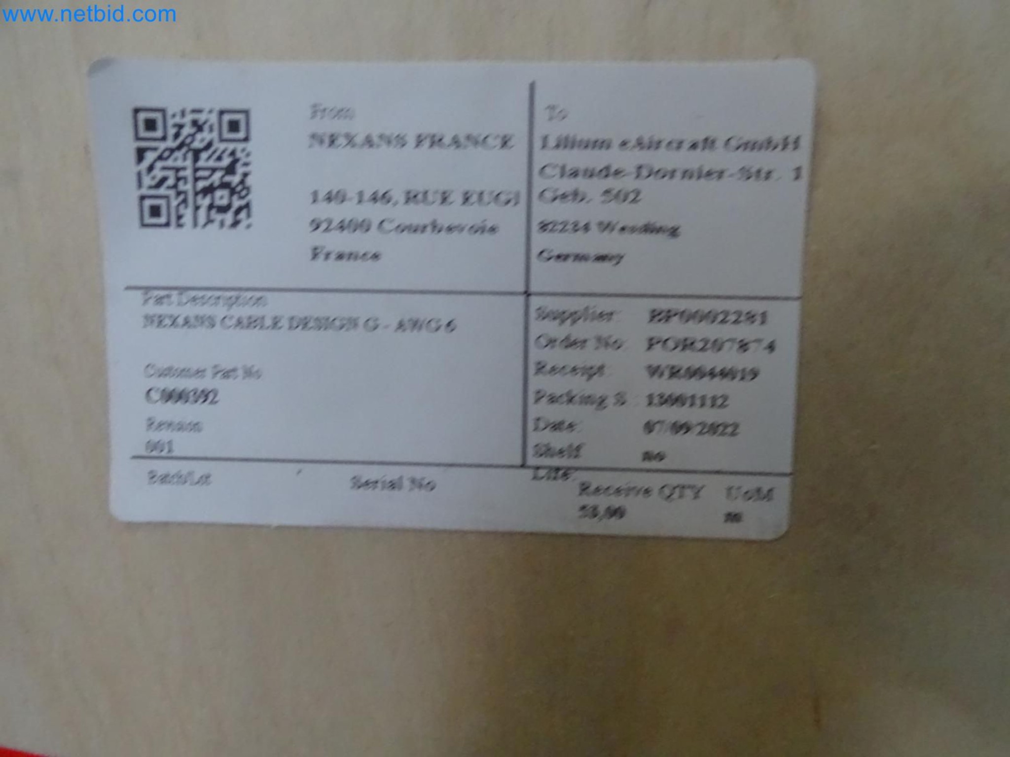 LILIUM eAircraft GmbH / LILIUM GmbH; Maschinen, Testanlagen und Betriebsausstattungen zur Herstellung von eVTOL -4