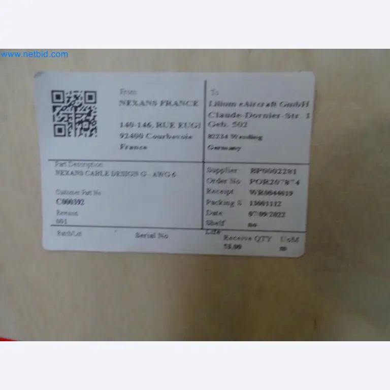 LILIUM eAircraft GmbH / LILIUM GmbH; Maschinen, Testanlagen und Betriebsausstattungen zur Herstellung von eVTOL -4