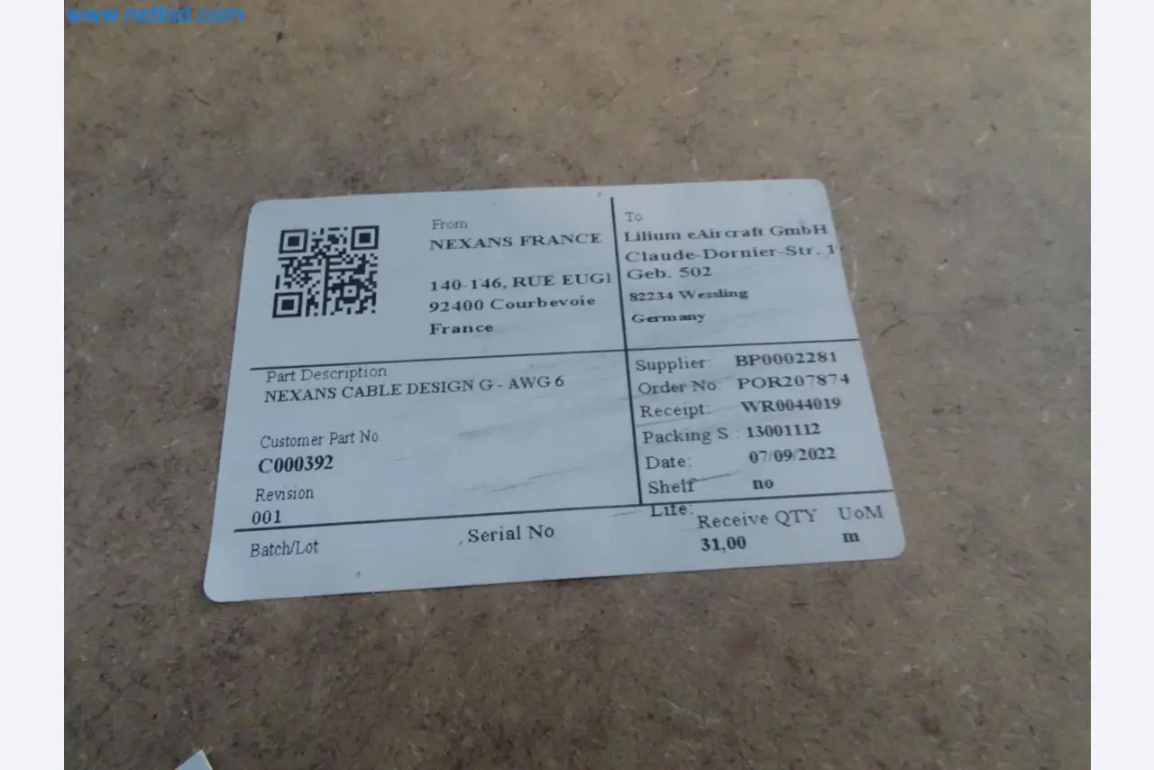 LILIUM eAircraft GmbH / LILIUM GmbH; Maschinen, Testanlagen und Betriebsausstattungen zur Herstellung von eVTOL -5