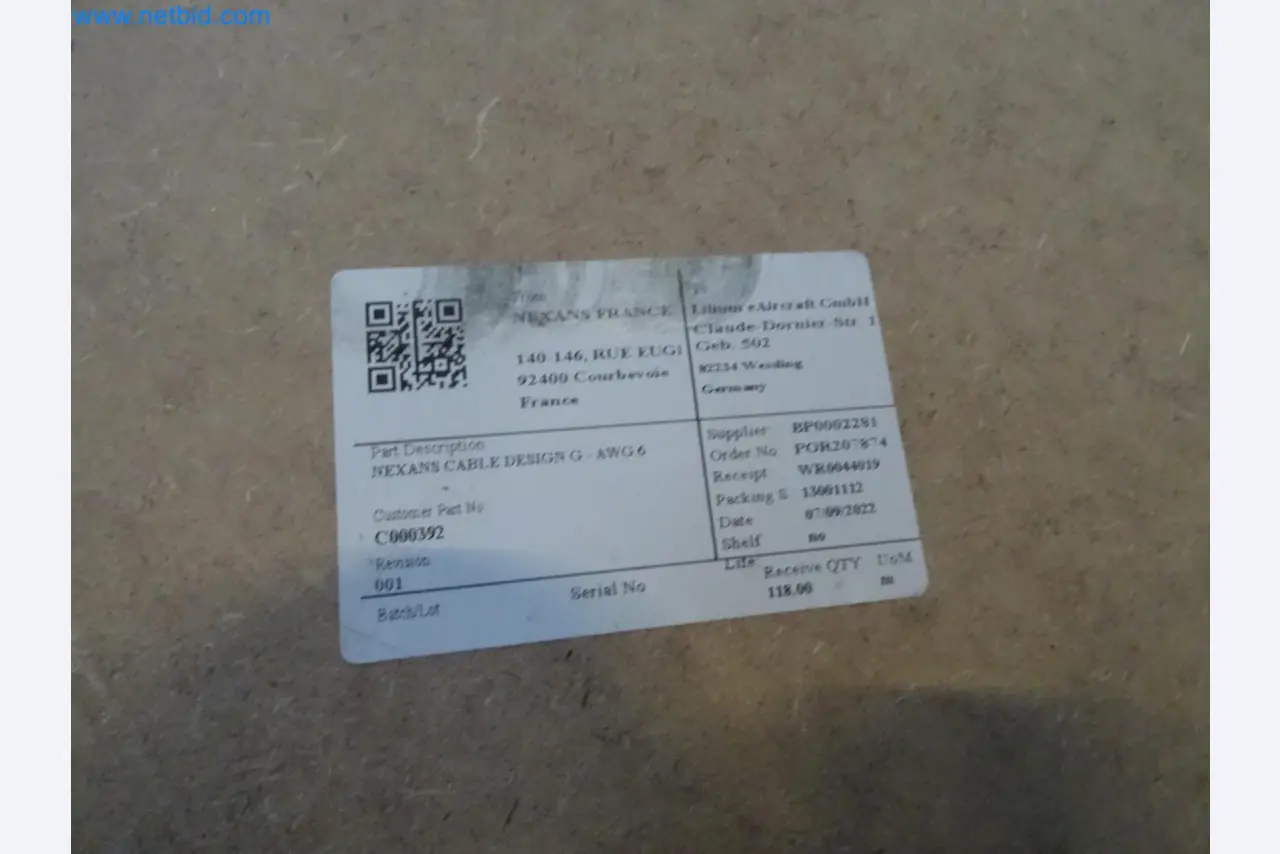 LILIUM eAircraft GmbH / LILIUM GmbH; Maschinen, Testanlagen und Betriebsausstattungen zur Herstellung von eVTOL -3