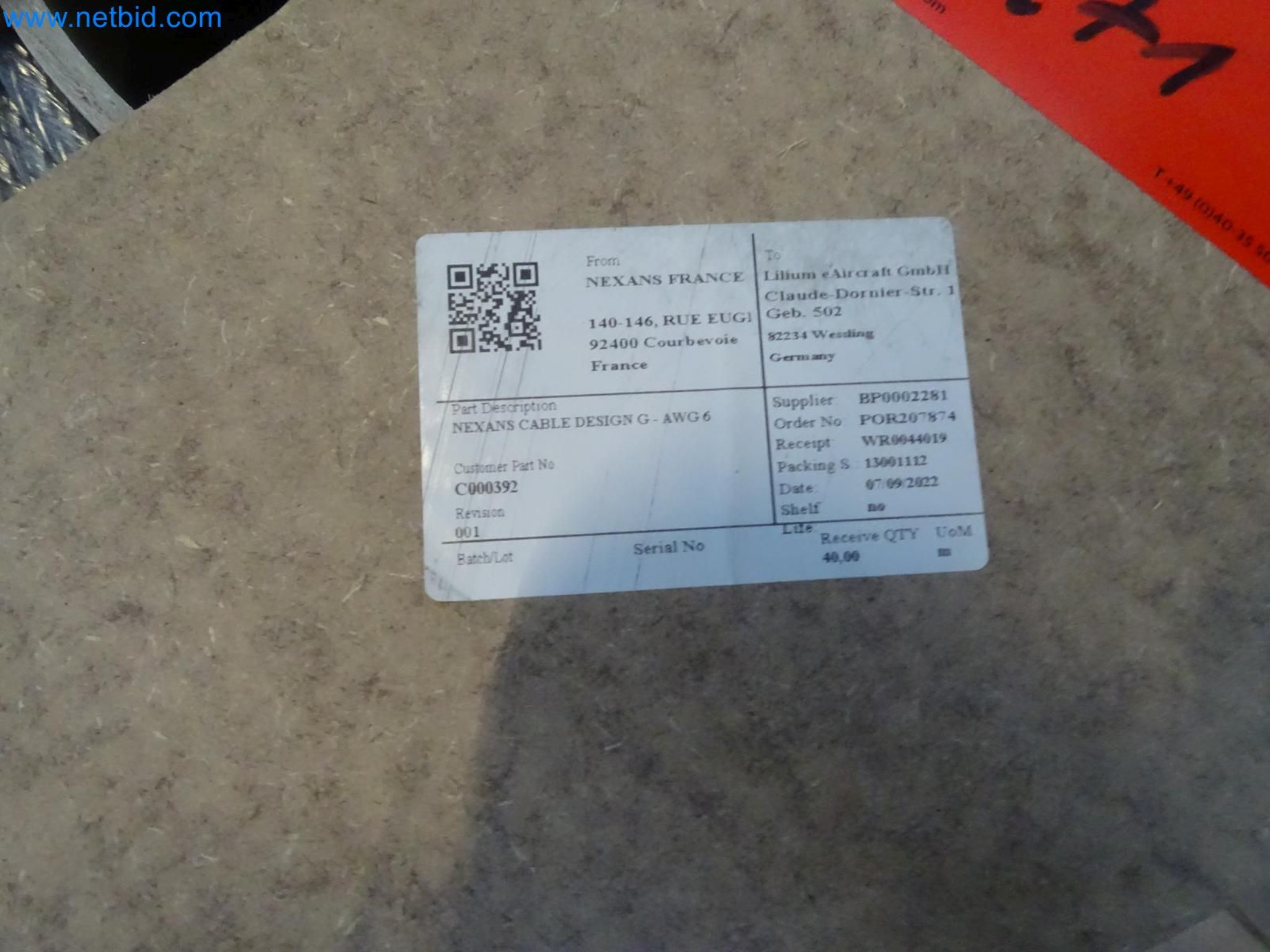 LILIUM eAircraft GmbH / LILIUM GmbH; Maschinen, Testanlagen und Betriebsausstattungen zur Herstellung von eVTOL -4