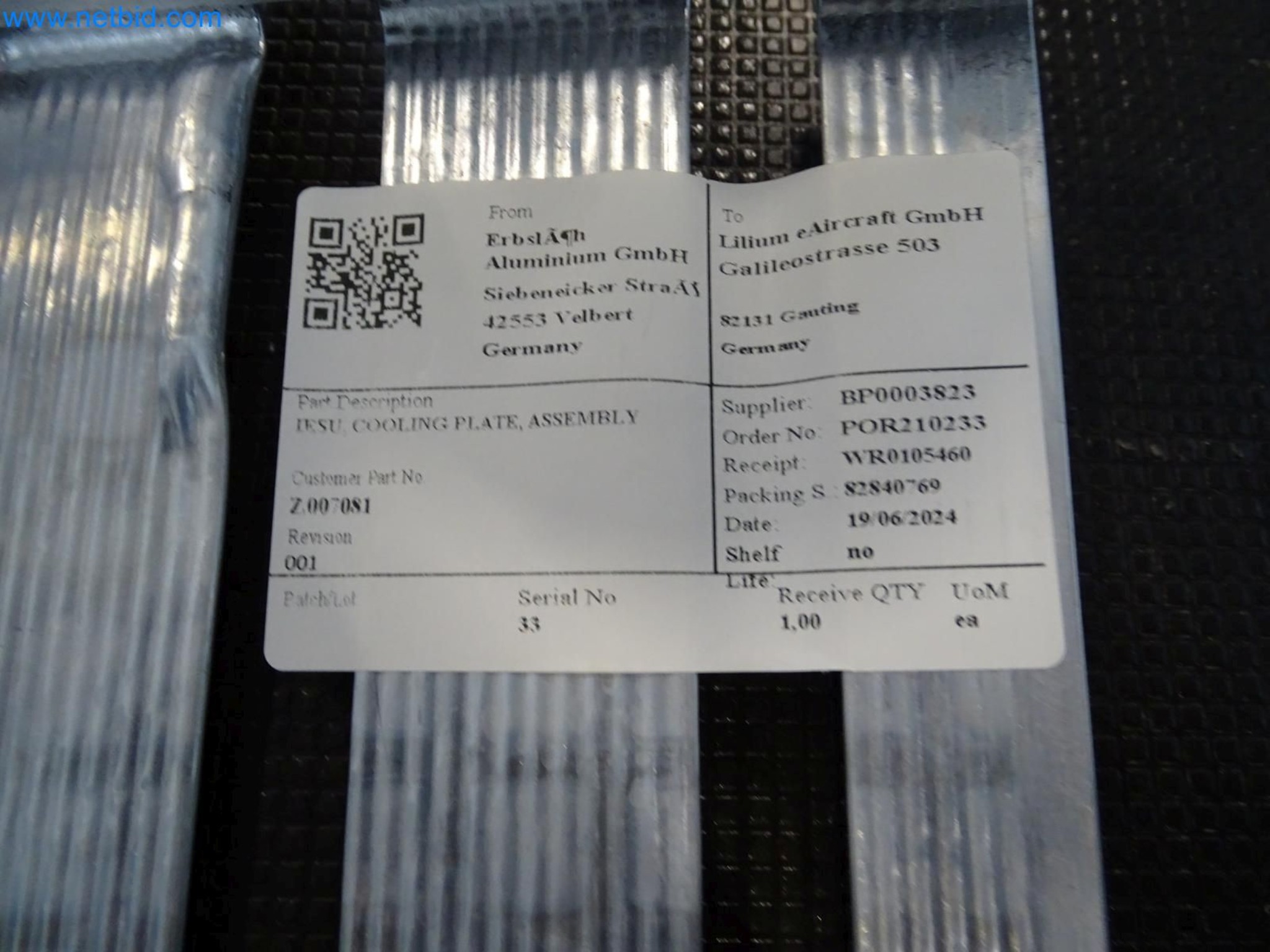 LILIUM eAircraft GmbH / LILIUM GmbH; machines, test systems and operating equipment for the production of eVTOLs-2