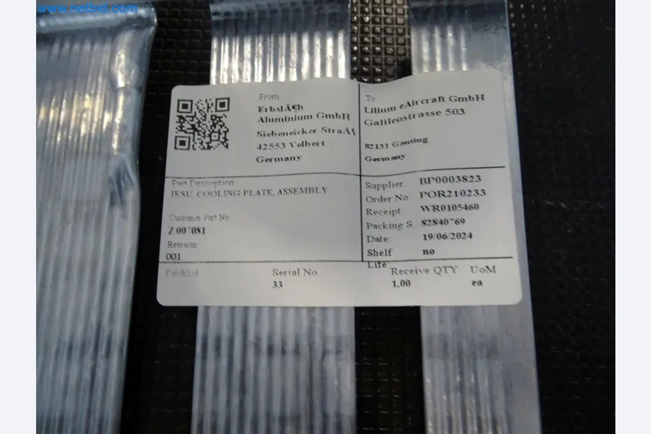 LILIUM eAircraft GmbH / LILIUM GmbH; machines, test systems and operating equipment for the production of eVTOLs-2