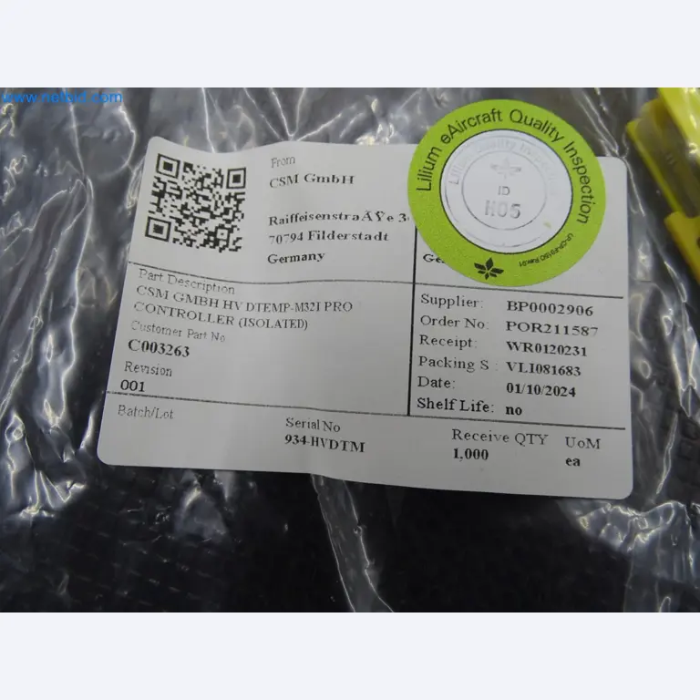 LILIUM eAircraft GmbH / LILIUM GmbH; machines, test systems and operating equipment for the production of eVTOLs-4