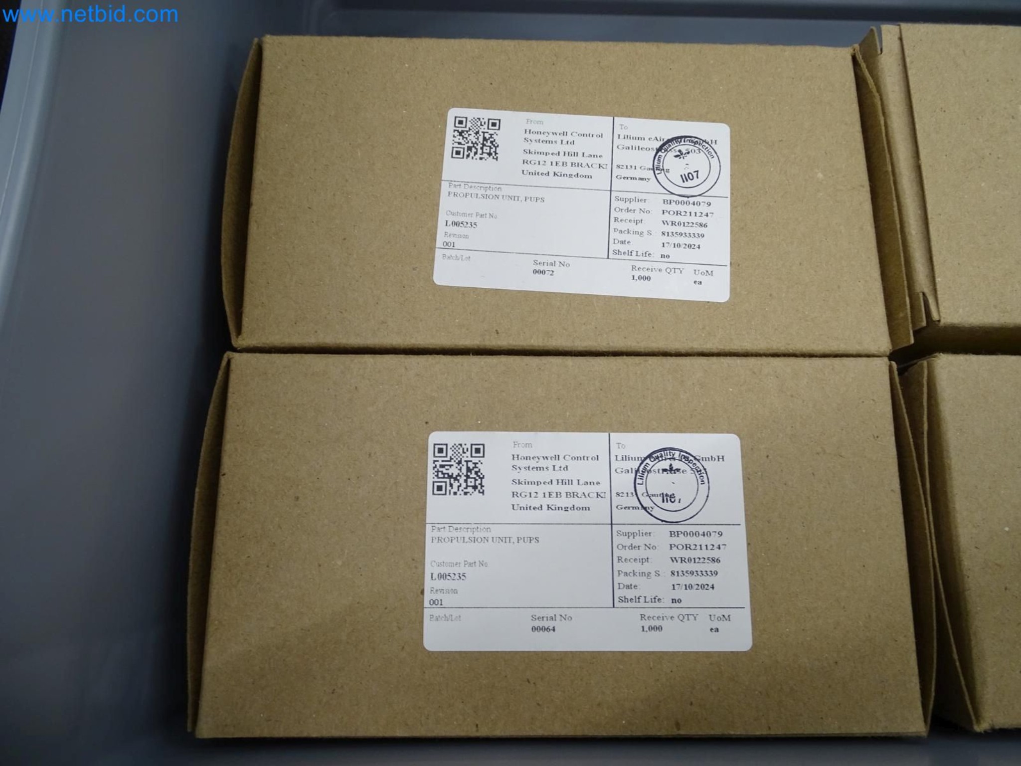 LILIUM eAircraft GmbH / LILIUM GmbH; machines, test systems and operating equipment for the production of eVTOLs-3