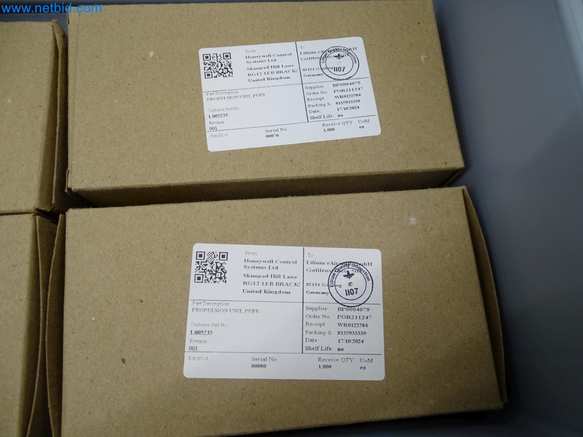 LILIUM eAircraft GmbH / LILIUM GmbH; machines, test systems and operating equipment for the production of eVTOLs-4