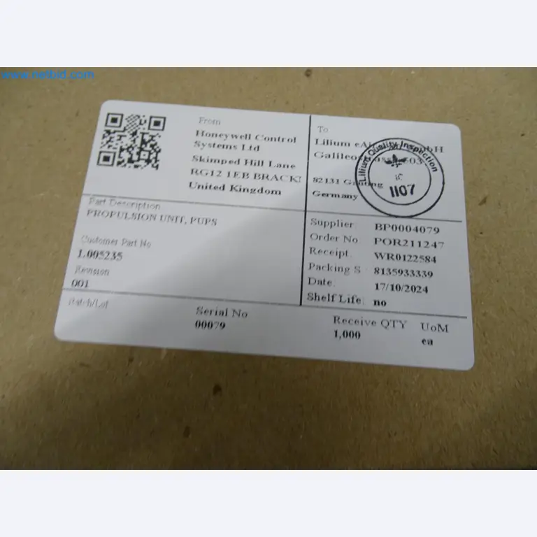 LILIUM eAircraft GmbH / LILIUM GmbH; machines, test systems and operating equipment for the production of eVTOLs-11