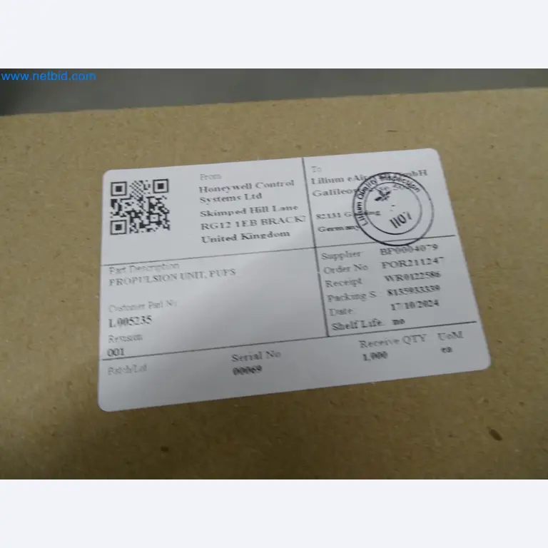 LILIUM eAircraft GmbH / LILIUM GmbH; machines, test systems and operating equipment for the production of eVTOLs-12