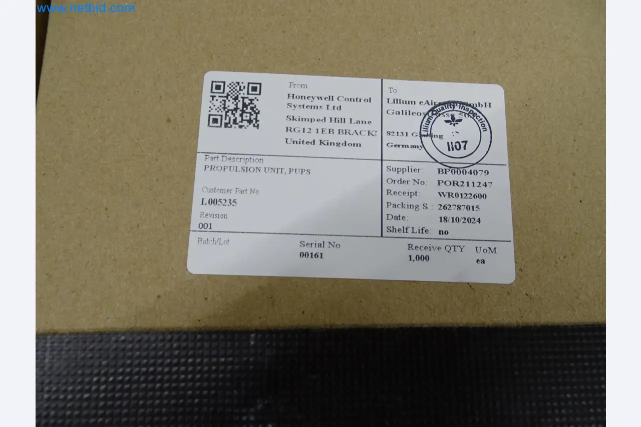 LILIUM eAircraft GmbH / LILIUM GmbH; machines, test systems and operating equipment for the production of eVTOLs-5