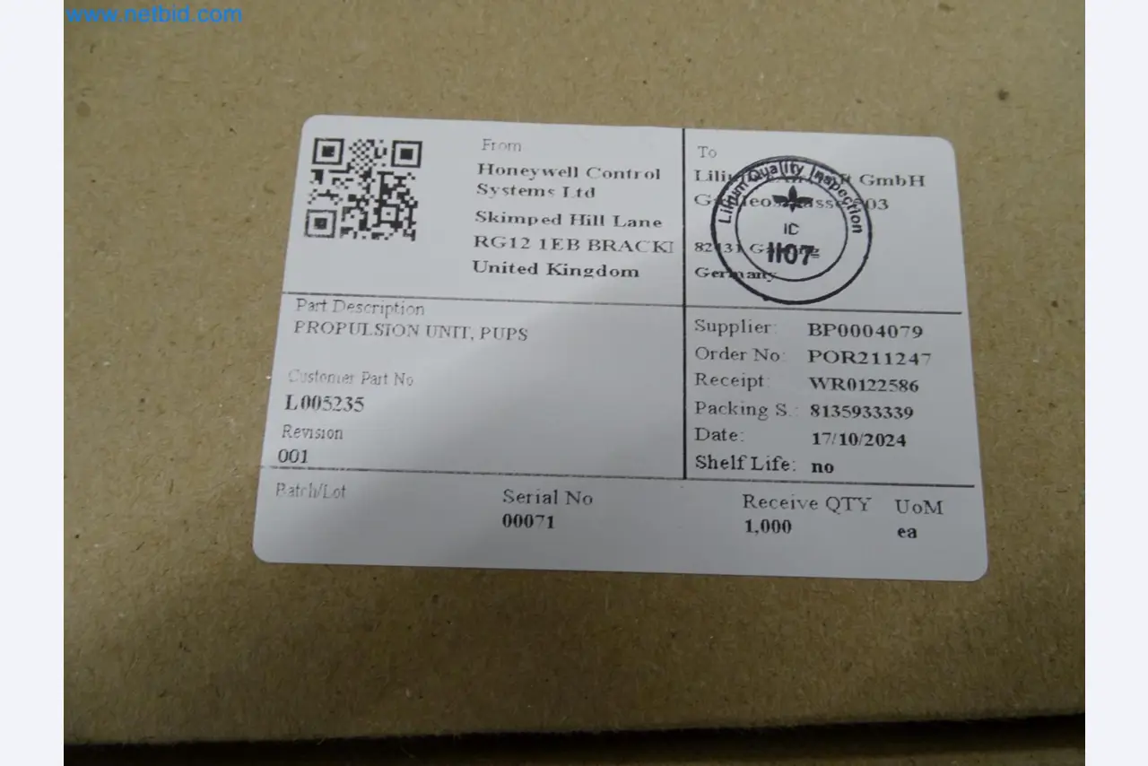 LILIUM eAircraft GmbH / LILIUM GmbH; machines, test systems and operating equipment for the production of eVTOLs-8