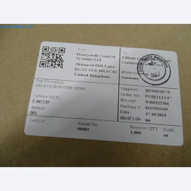 LILIUM eAircraft GmbH / LILIUM GmbH; machines, test systems and operating equipment for the production of eVTOLs-9