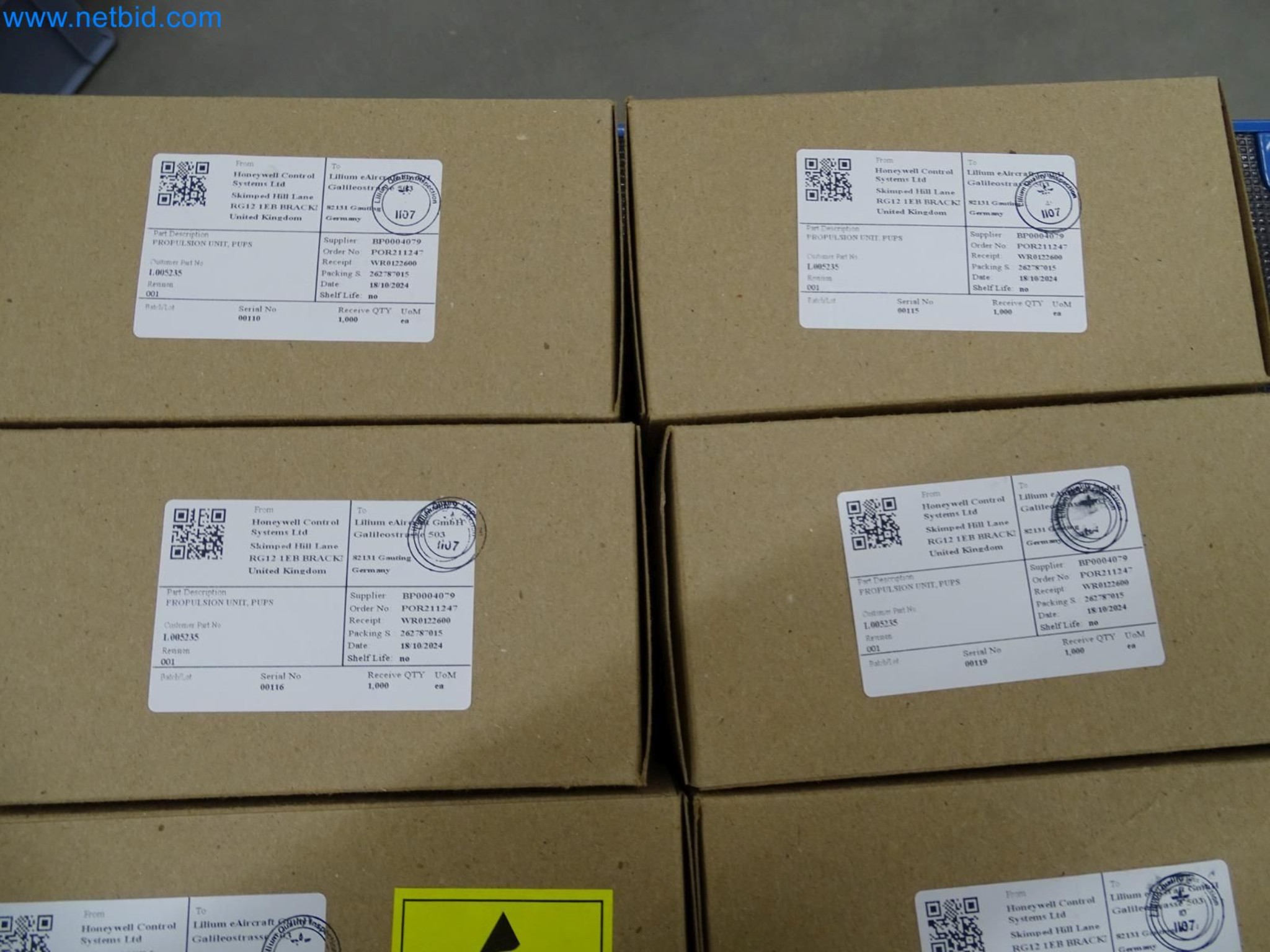 LILIUM eAircraft GmbH / LILIUM GmbH; machines, test systems and operating equipment for the production of eVTOLs-5