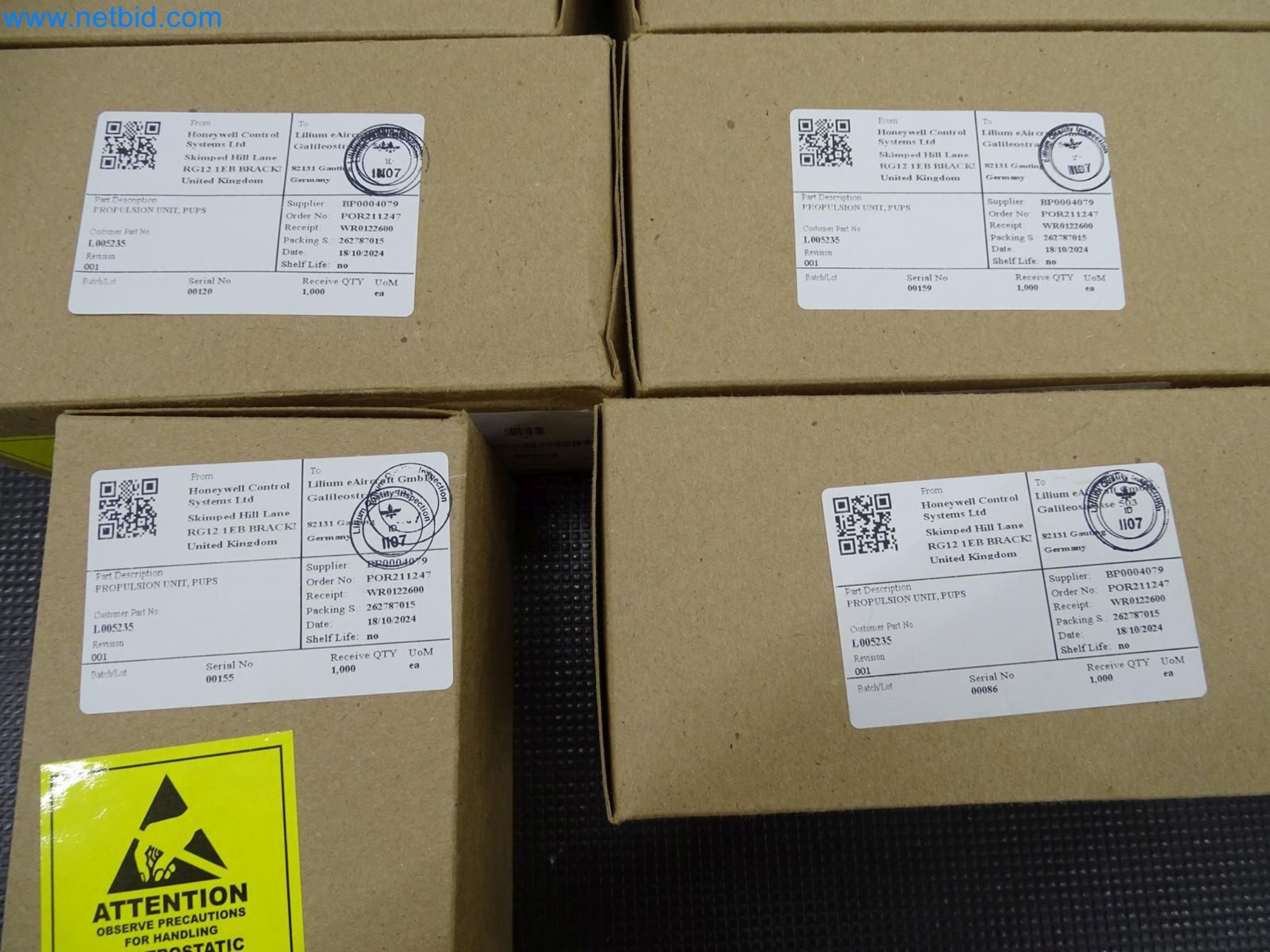 LILIUM eAircraft GmbH / LILIUM GmbH; machines, test systems and operating equipment for the production of eVTOLs-4