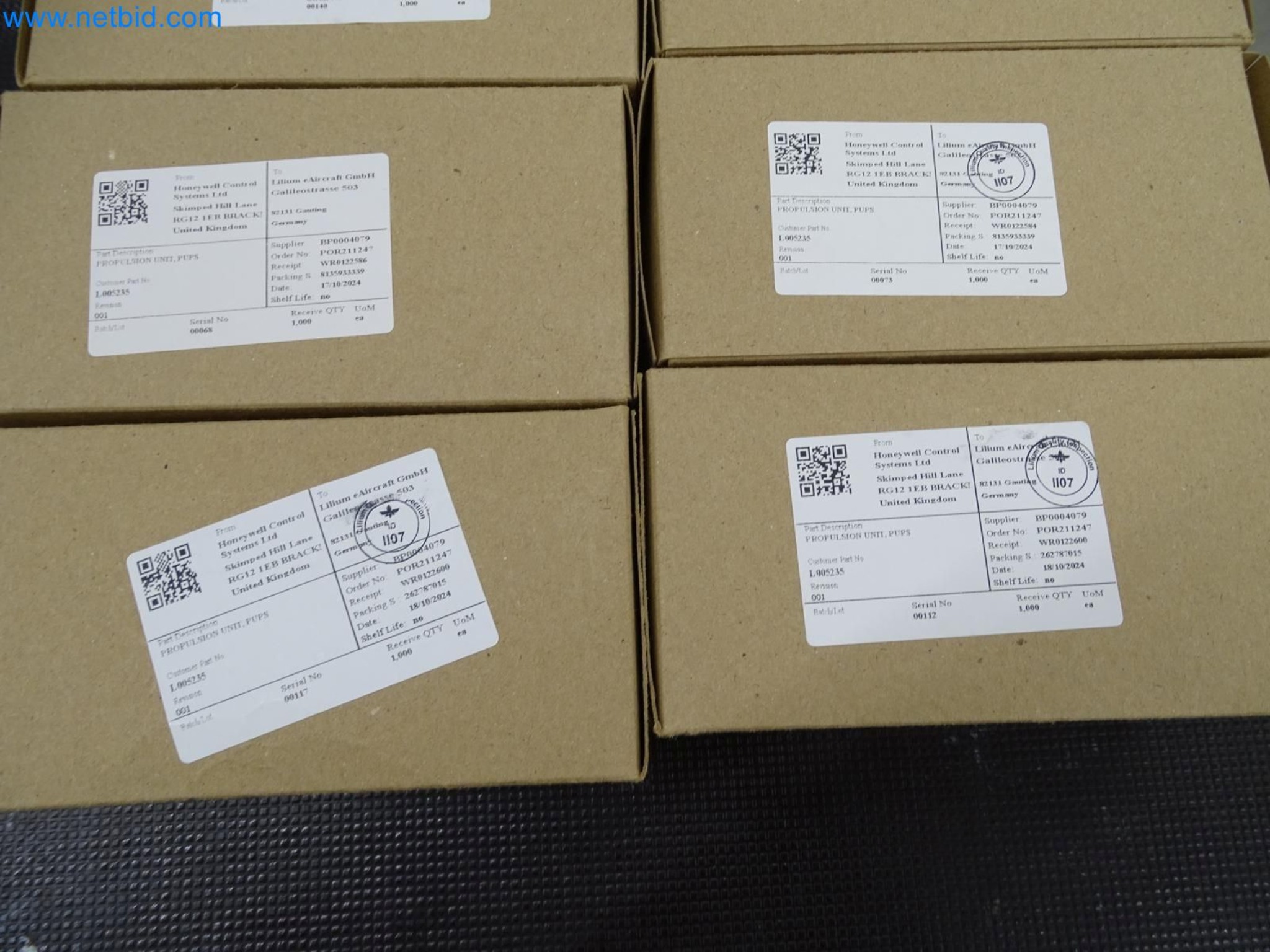 LILIUM eAircraft GmbH / LILIUM GmbH; machines, test systems and operating equipment for the production of eVTOLs-5