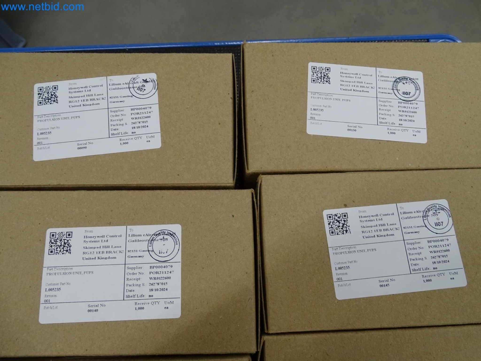 LILIUM eAircraft GmbH / LILIUM GmbH; machines, test systems and operating equipment for the production of eVTOLs-6