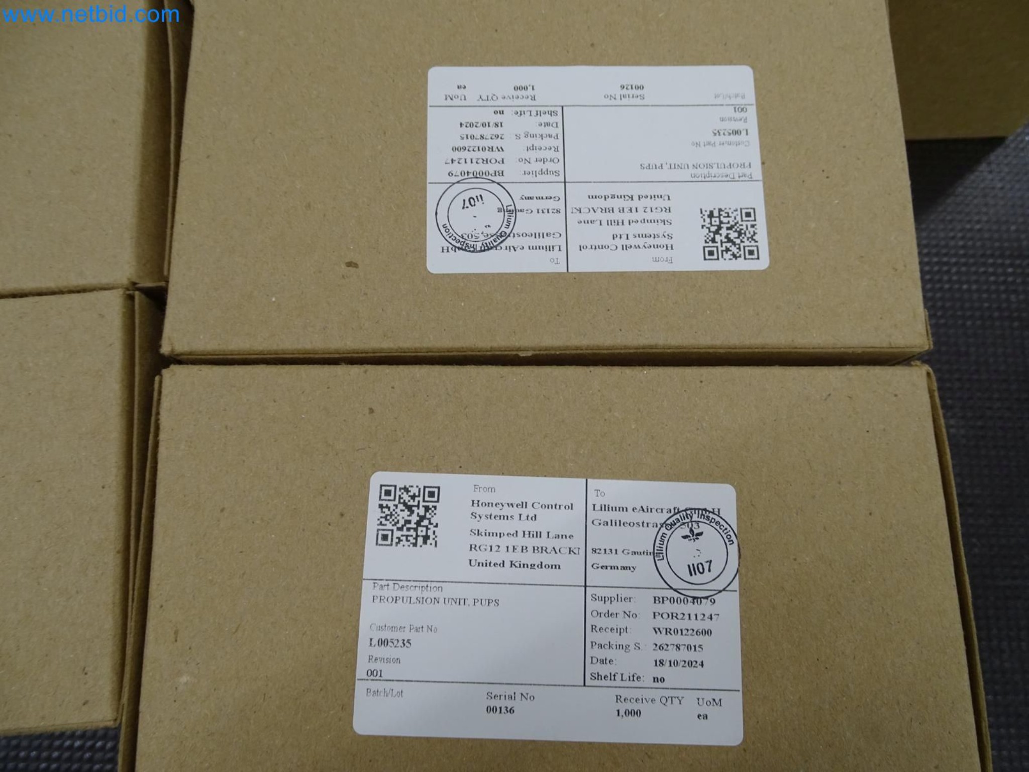 LILIUM eAircraft GmbH / LILIUM GmbH; machines, test systems and operating equipment for the production of eVTOLs-3